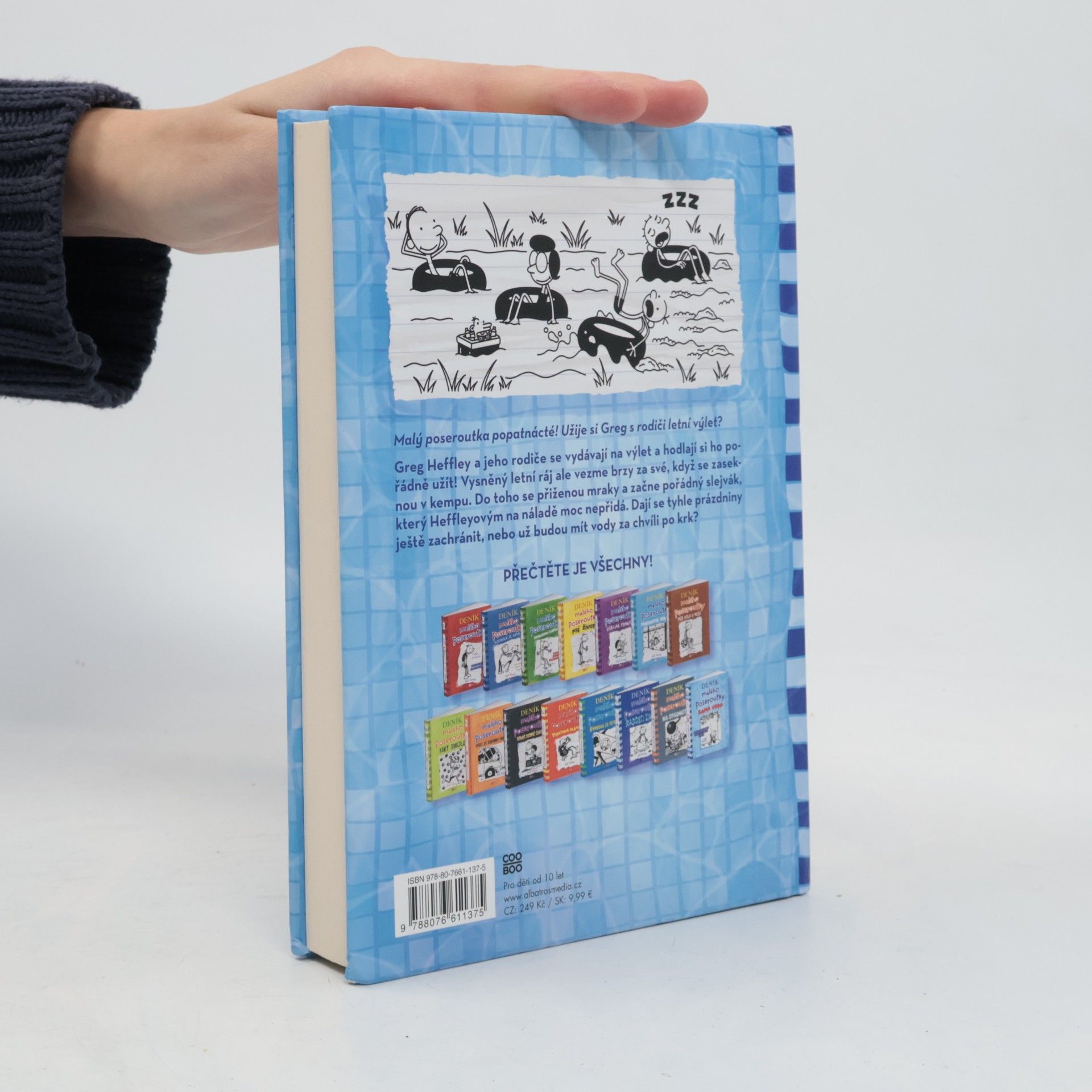 Jeff Kinney Deník malého poseroutky 15. Samá voda