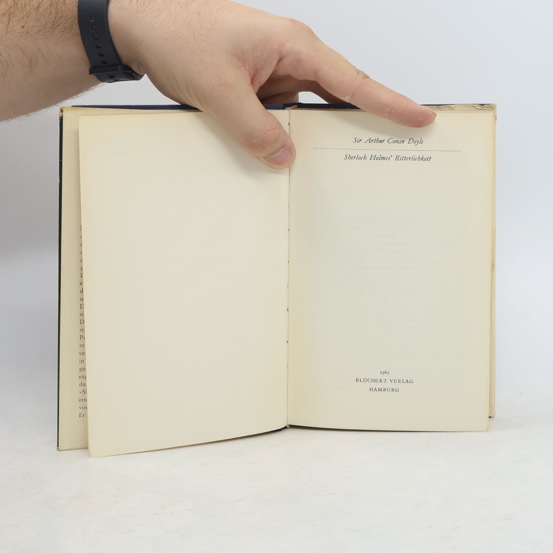 Arthur Conan Doyle Sherlock Holmes' XIV. Ritterlichkeit