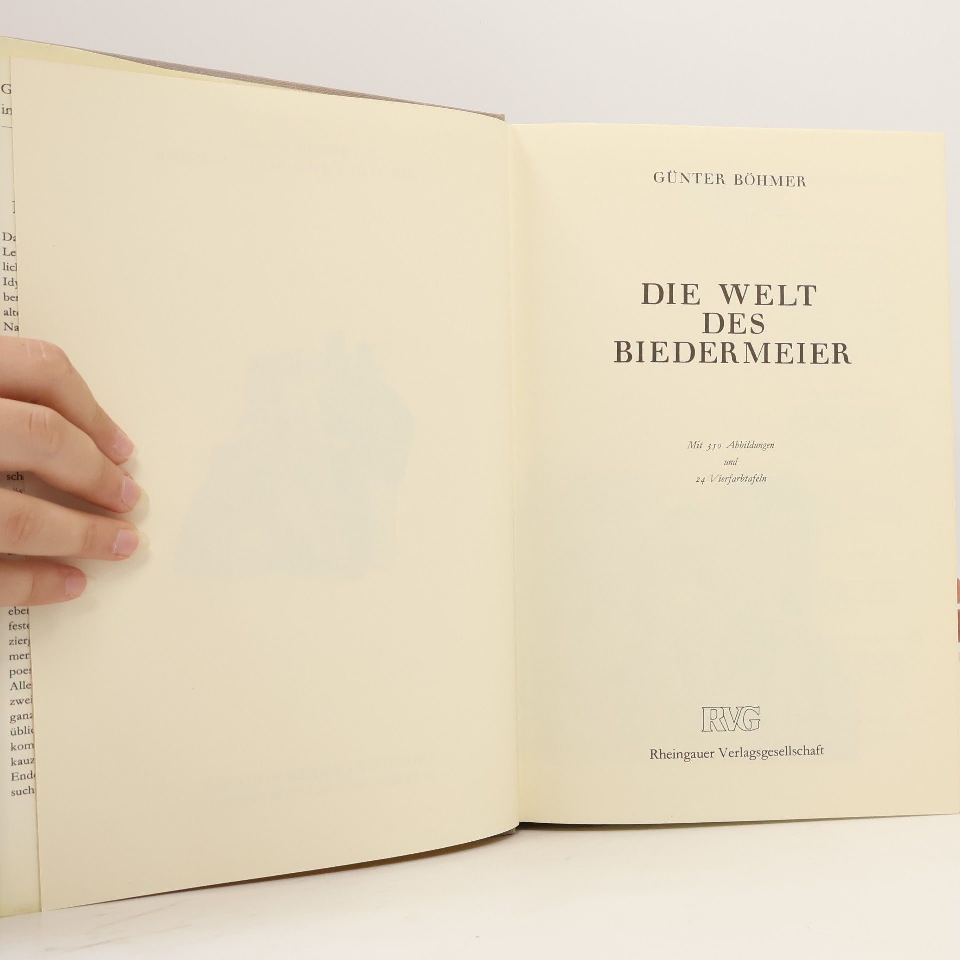 Günter Böhmer Die Welt des Biedermeier