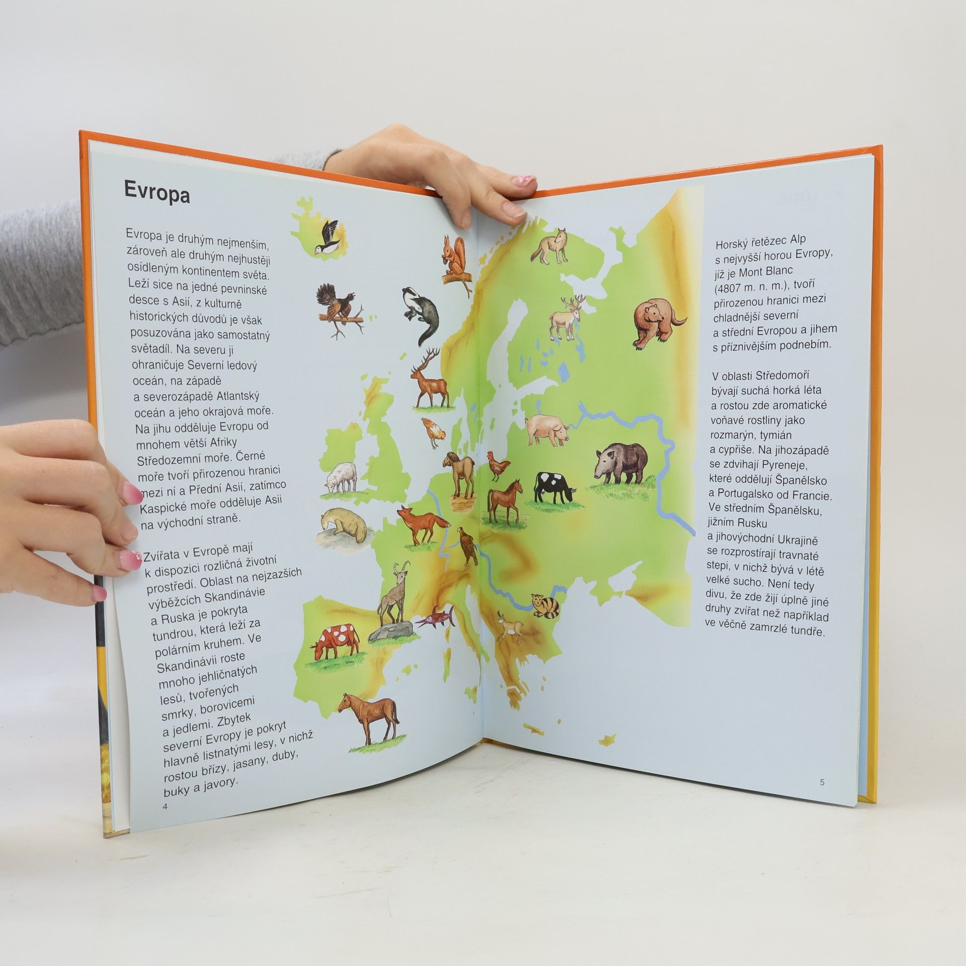 Maren Klitzing Atlas zvířat pro děti