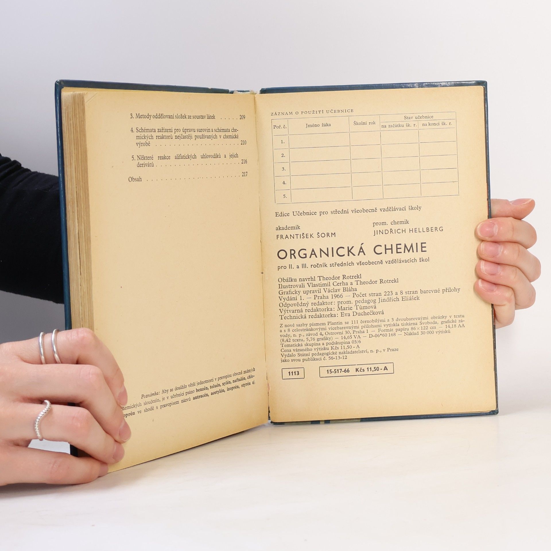 František Šorm Organická chemie