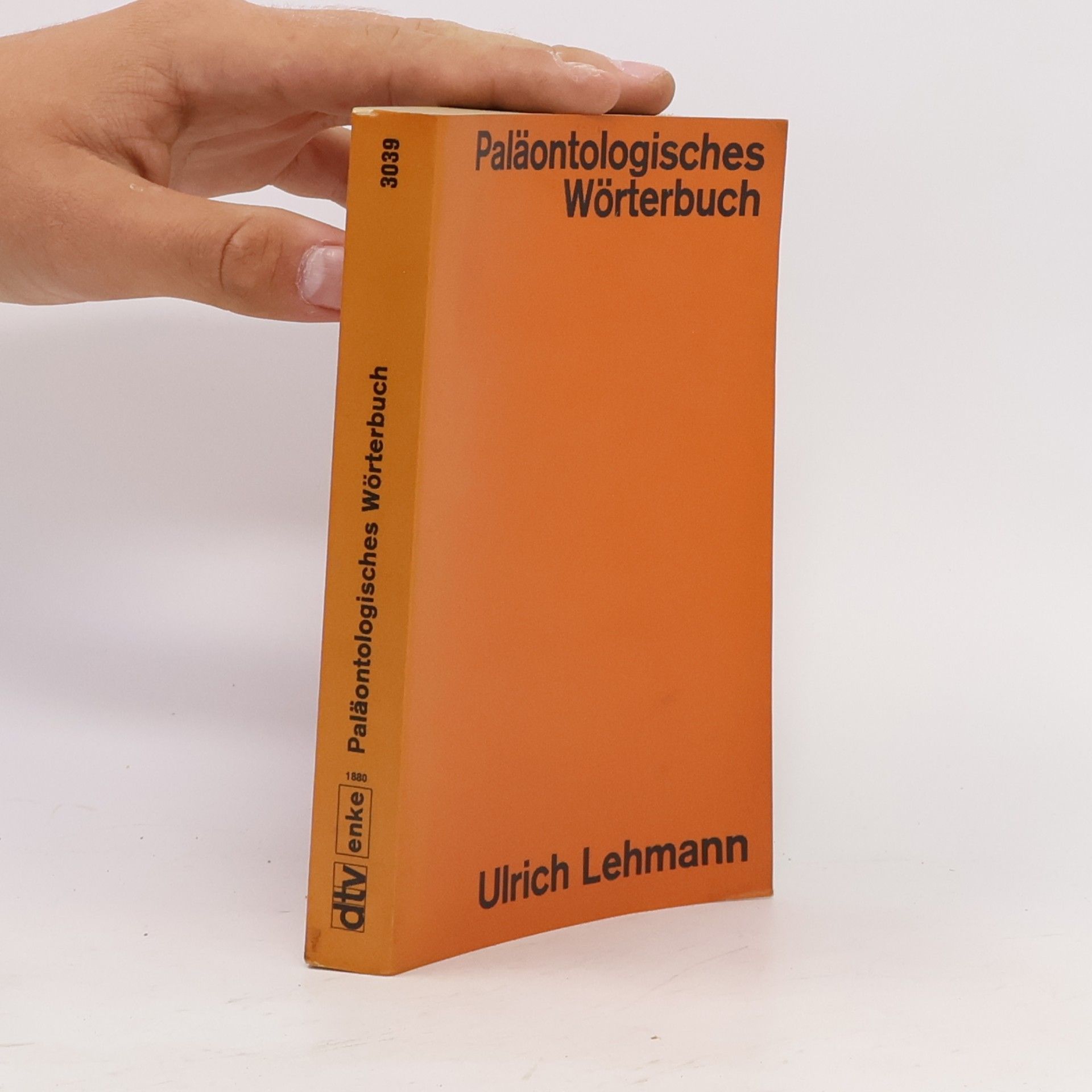 Ulrich Lehmann dtv Nachschlagewerke: Paläontologisches Wörterbuch