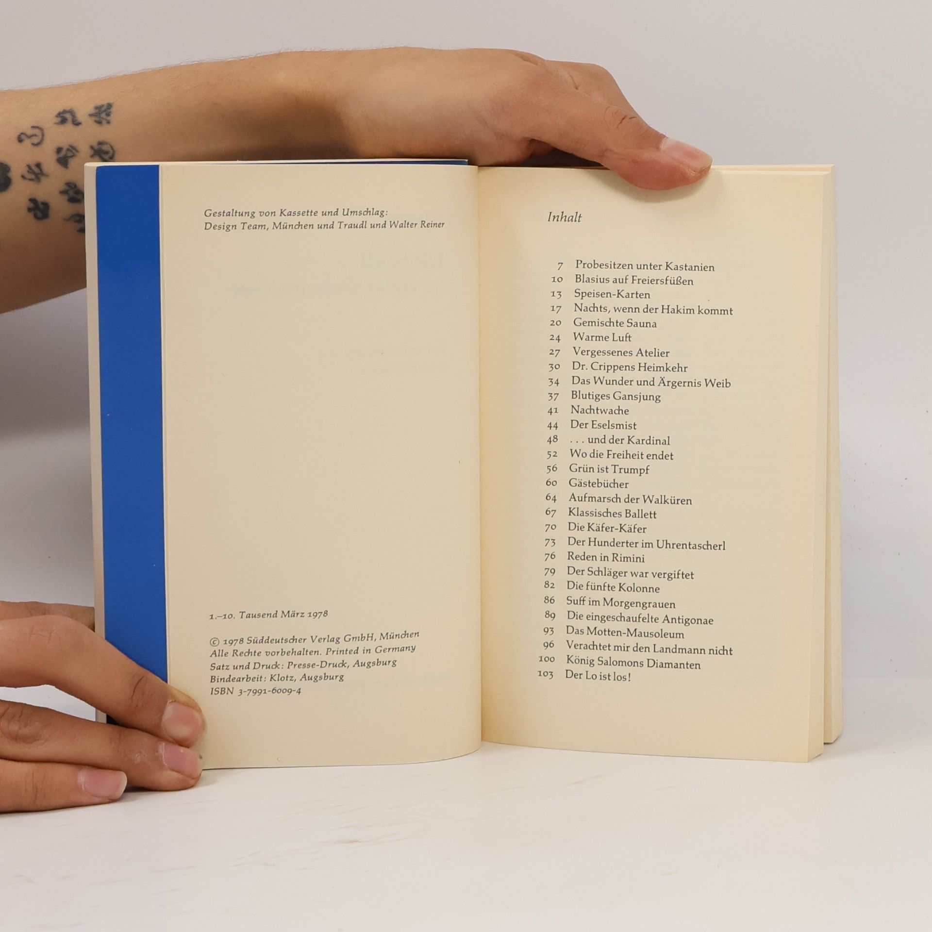 Siegfried Sommer Blasius der Spaziergänger 1-3