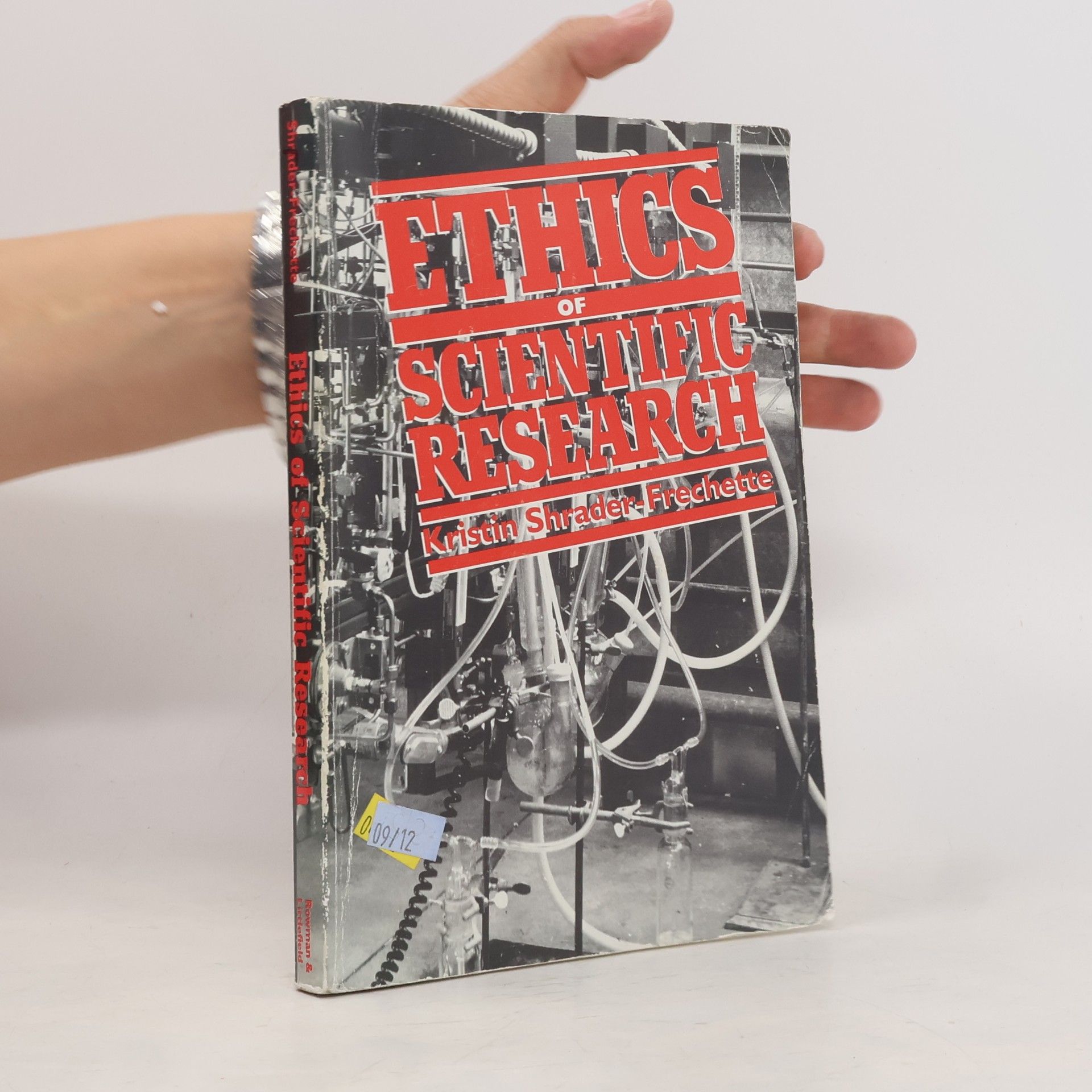 Kristin Sharon Shrader-Frechette Ethics of Scientific Research