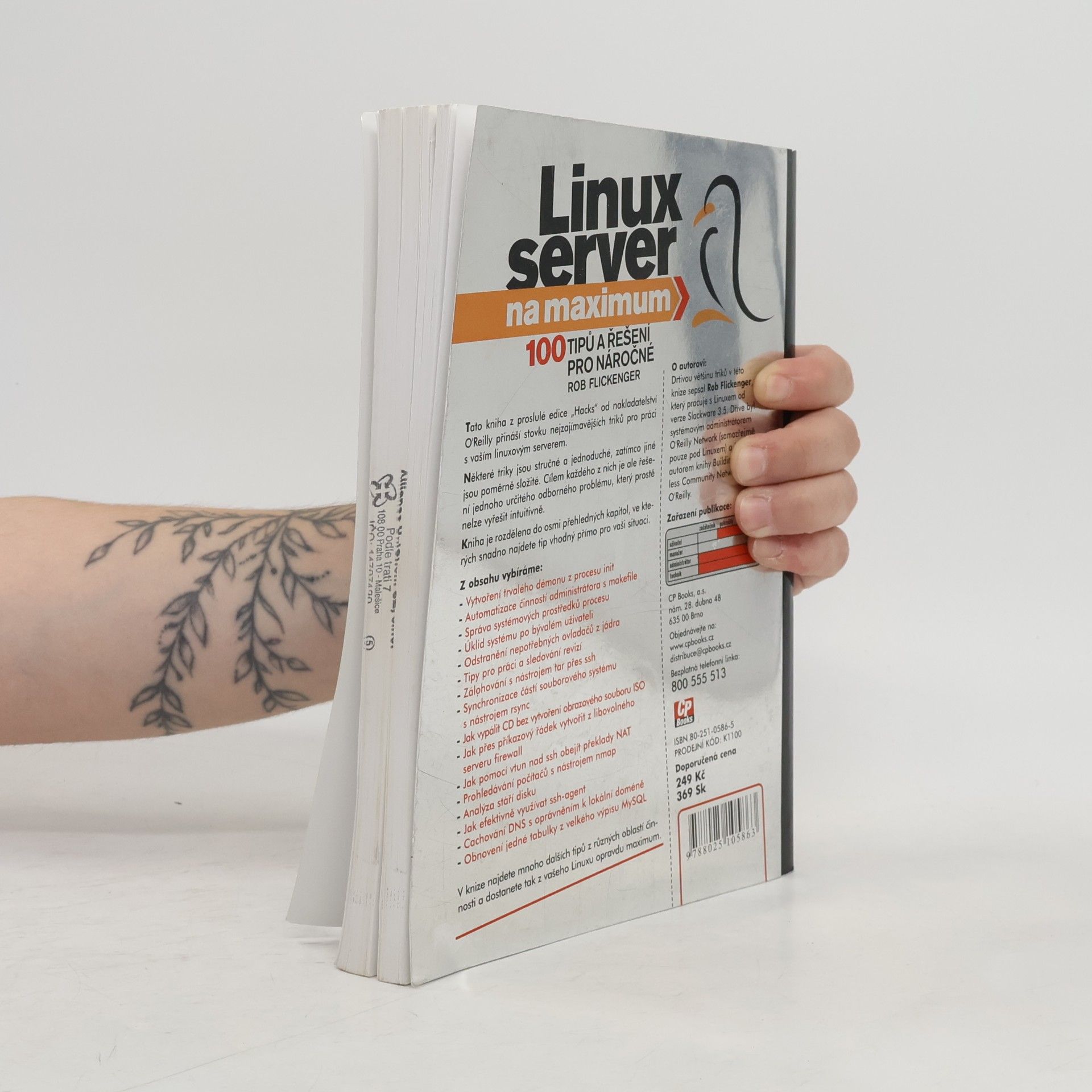 Rob Flickenger Linux server na maximum : 100 tipů a řešení pro náročné