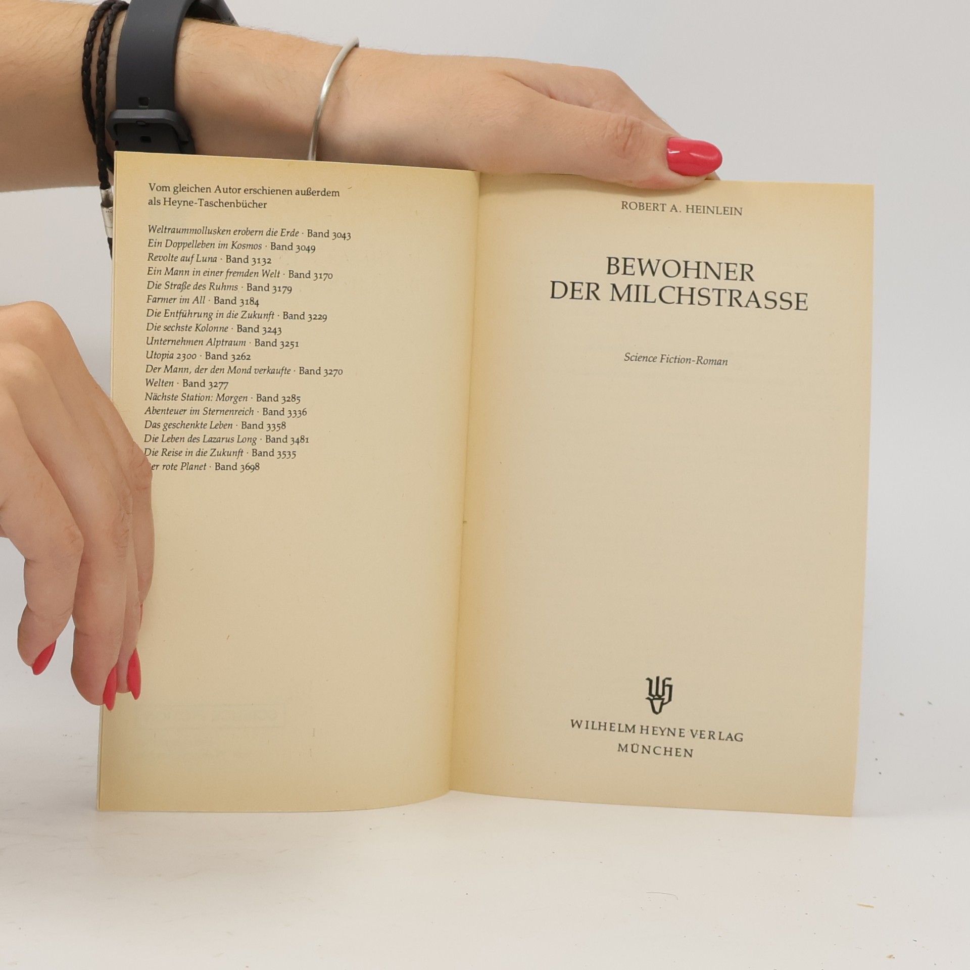 Robert A. Heinlein Bewohner der Milchstrasse