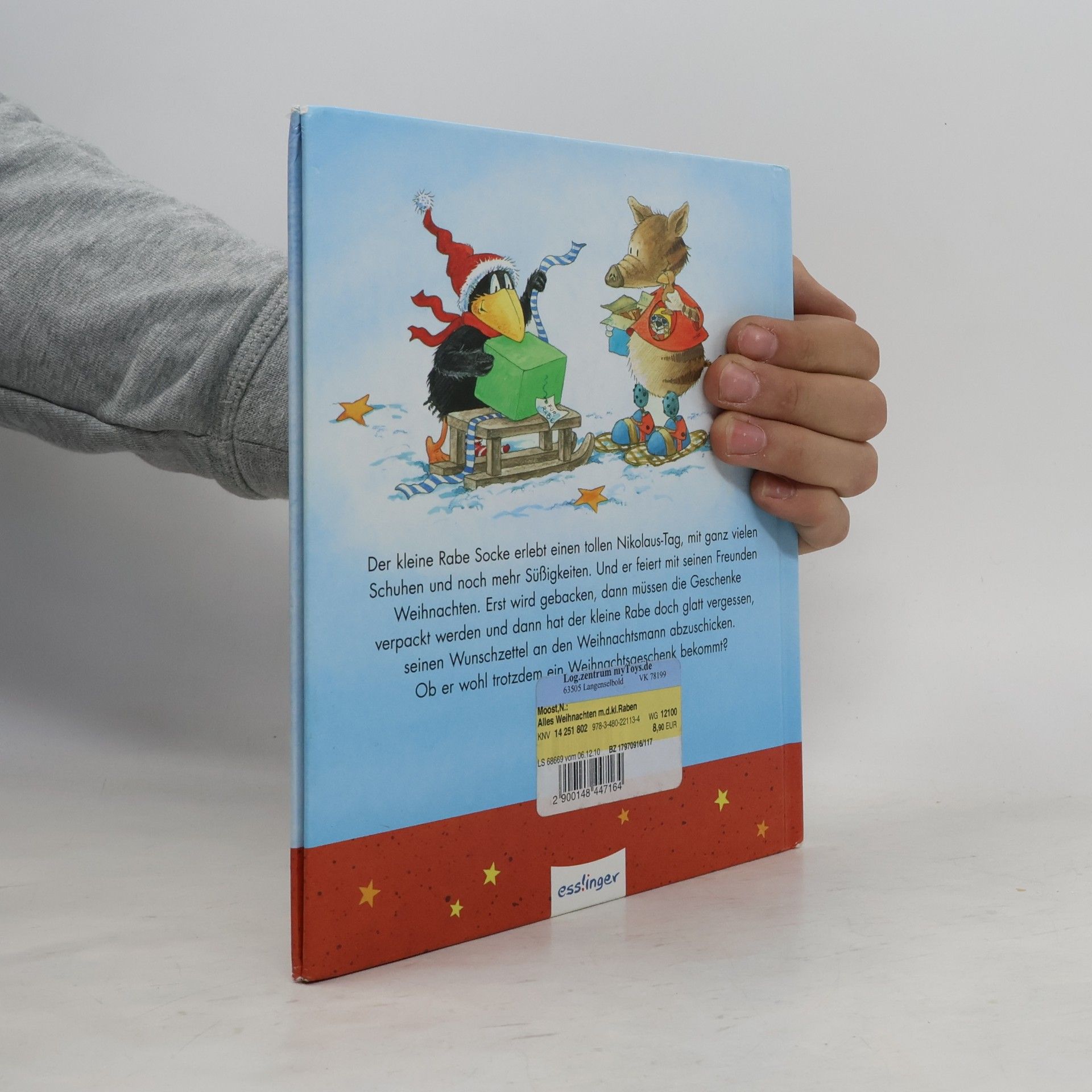 Nelle Mosut'u Alles Weihnachten mit dem kleinen Raben Socke