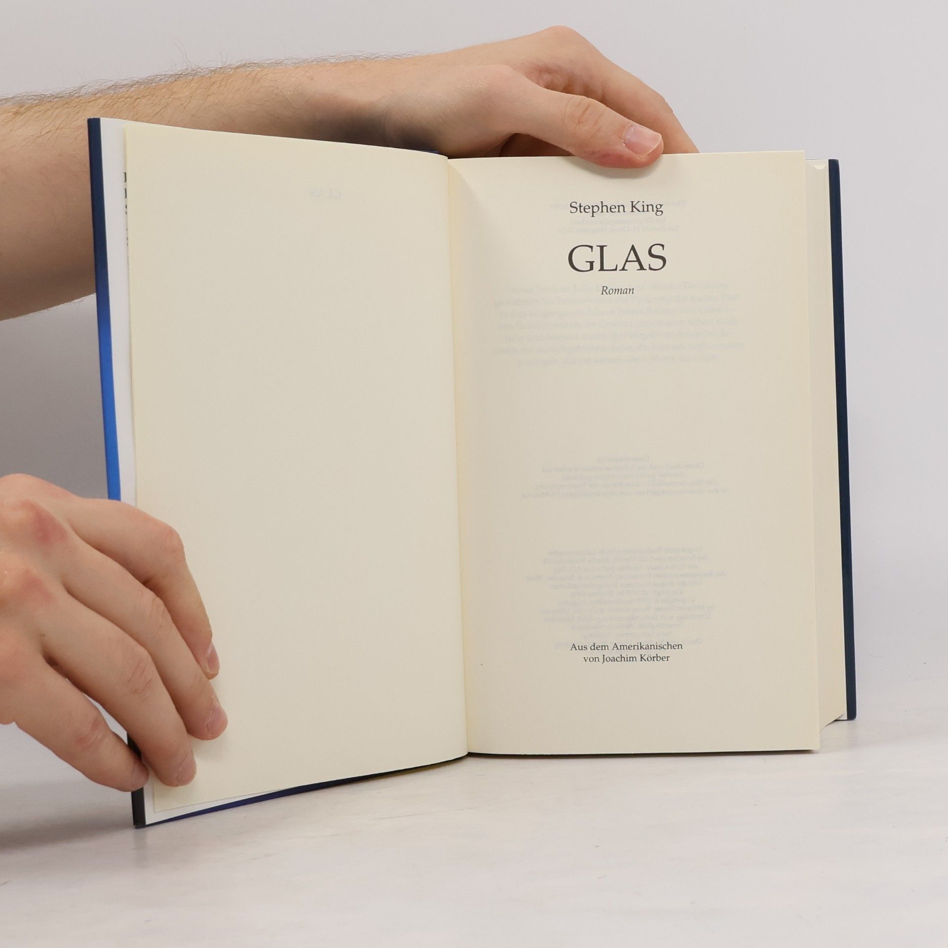 Stephen King Glas