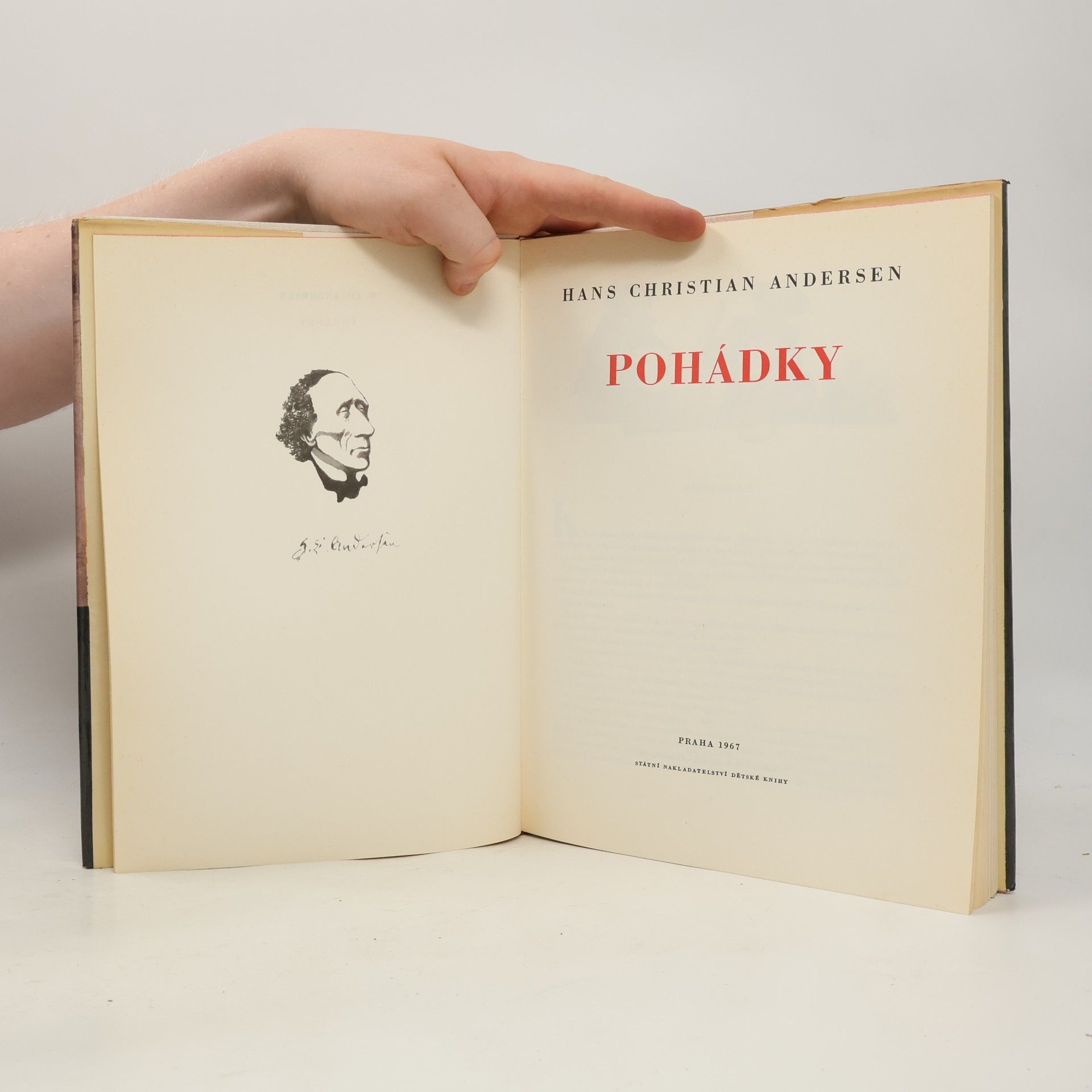 Hans Christian Andersen Pohádky