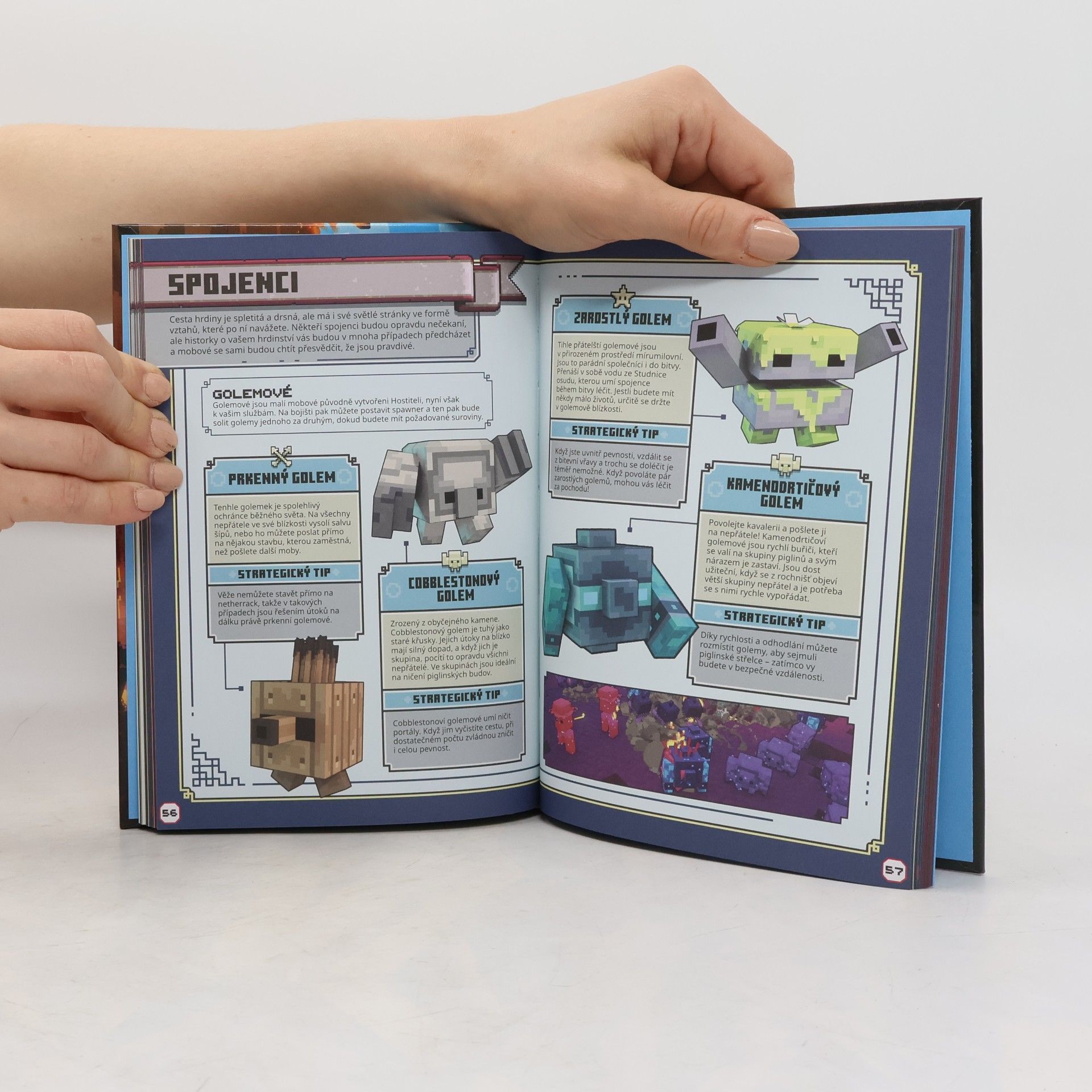 Autorenkollektiv Minecraft Legends - Hrdinova příručka k záchraně světa