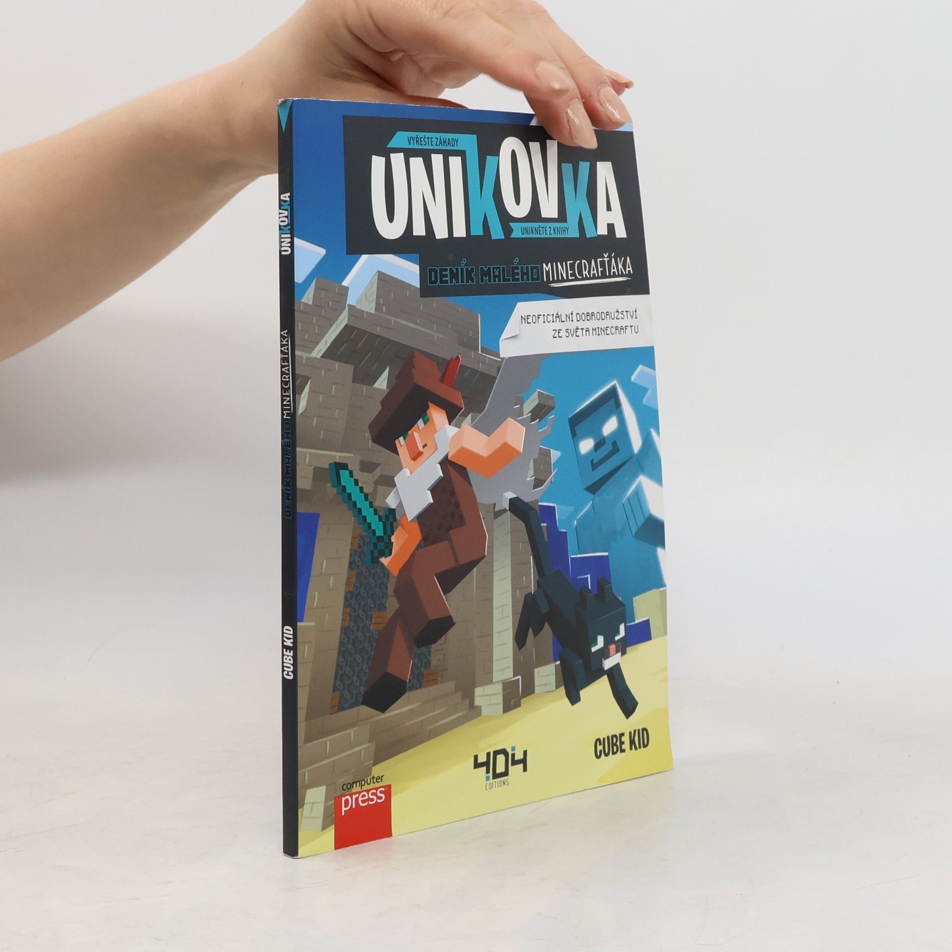 Alain T. Puyssegur Únikovka : deník malého Minecrafťáka : vyřešte záhady : unikněte z knihy