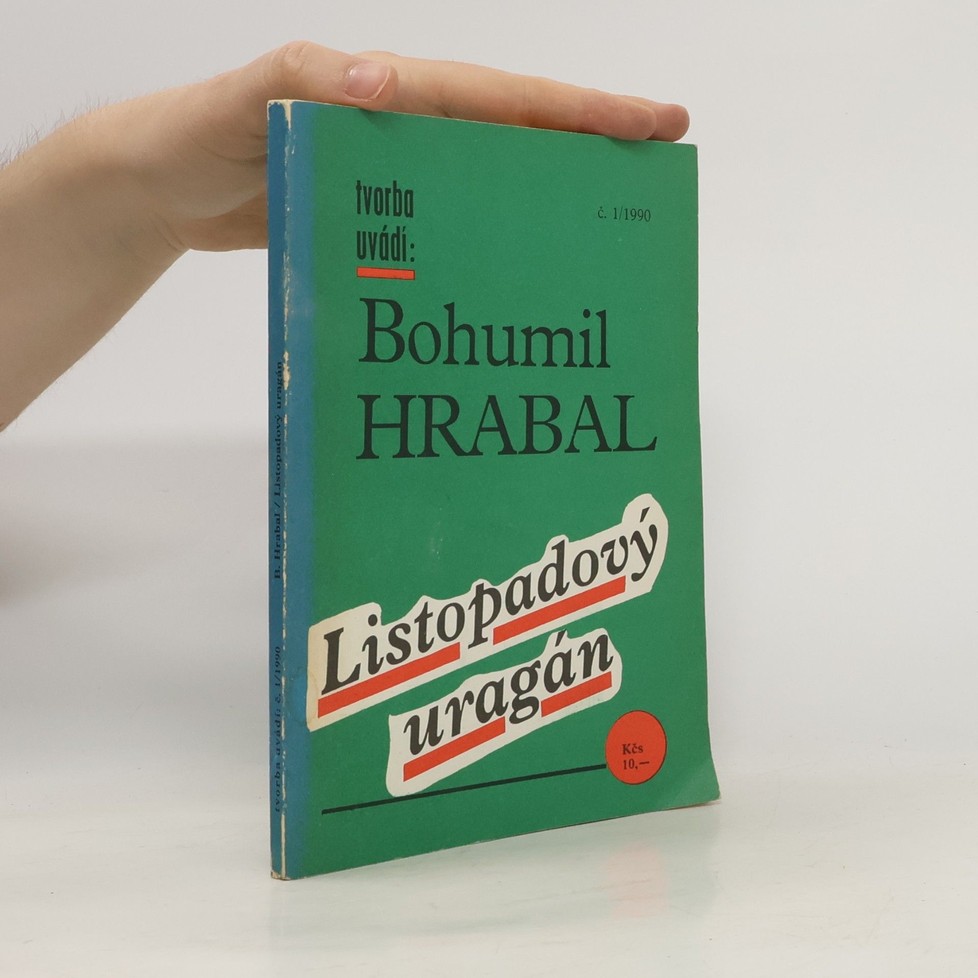 Bohumil Hrabal Listopadový uragán