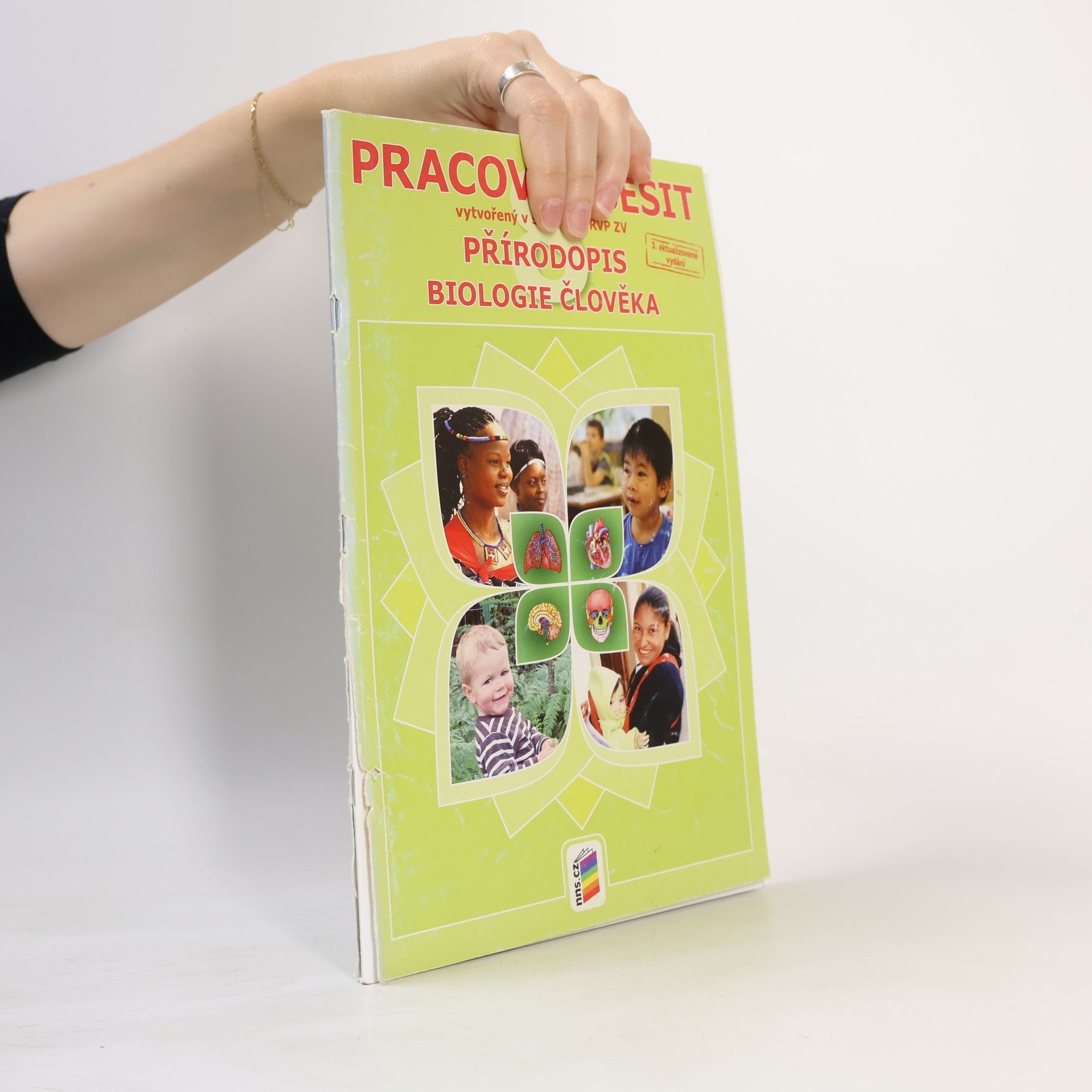 Přírodopis 8 - biologie člověka - PS - 3. aktualizované vydání