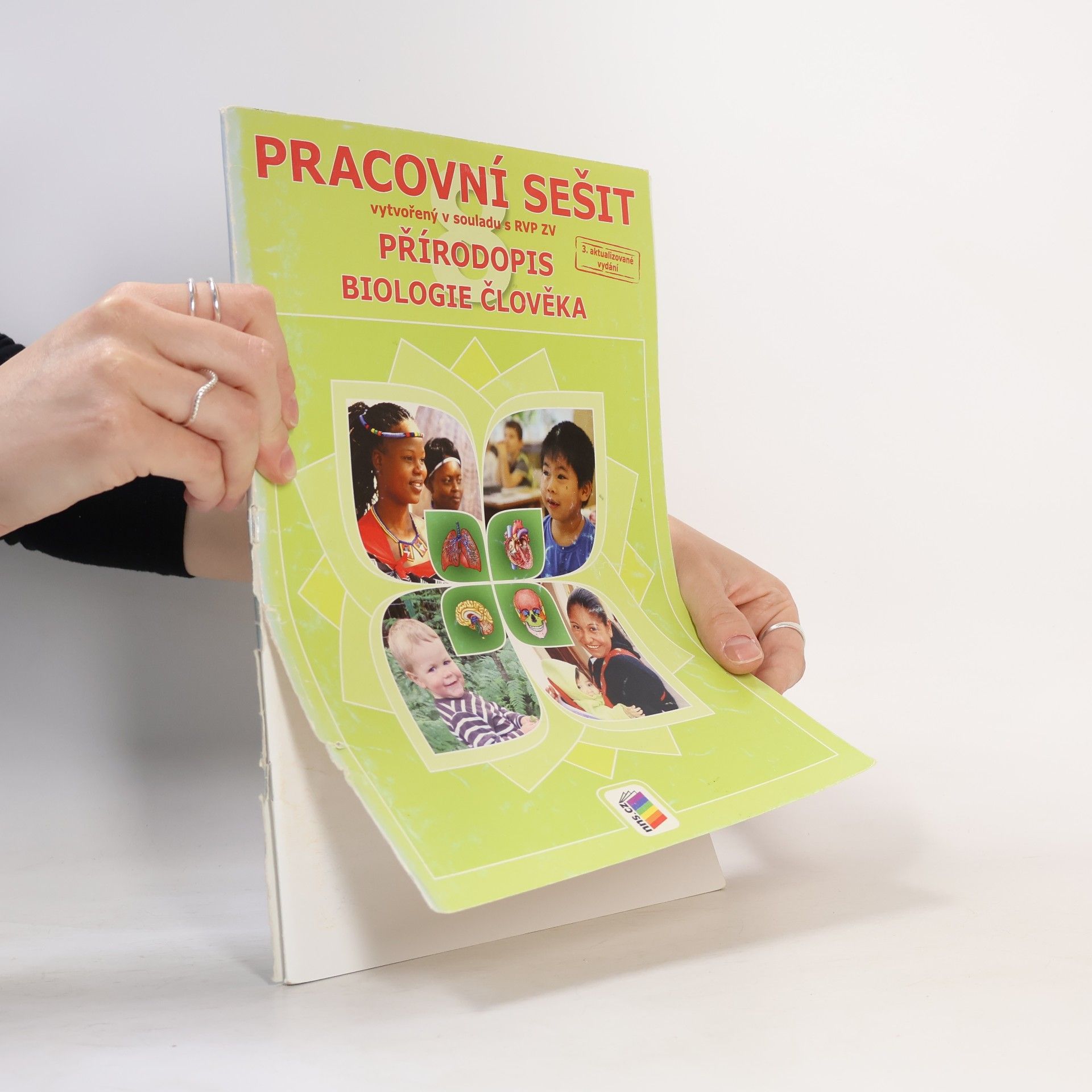 Nová škola Přírodopis 8 - biologie člověka - PS - 3. aktualizované vydání