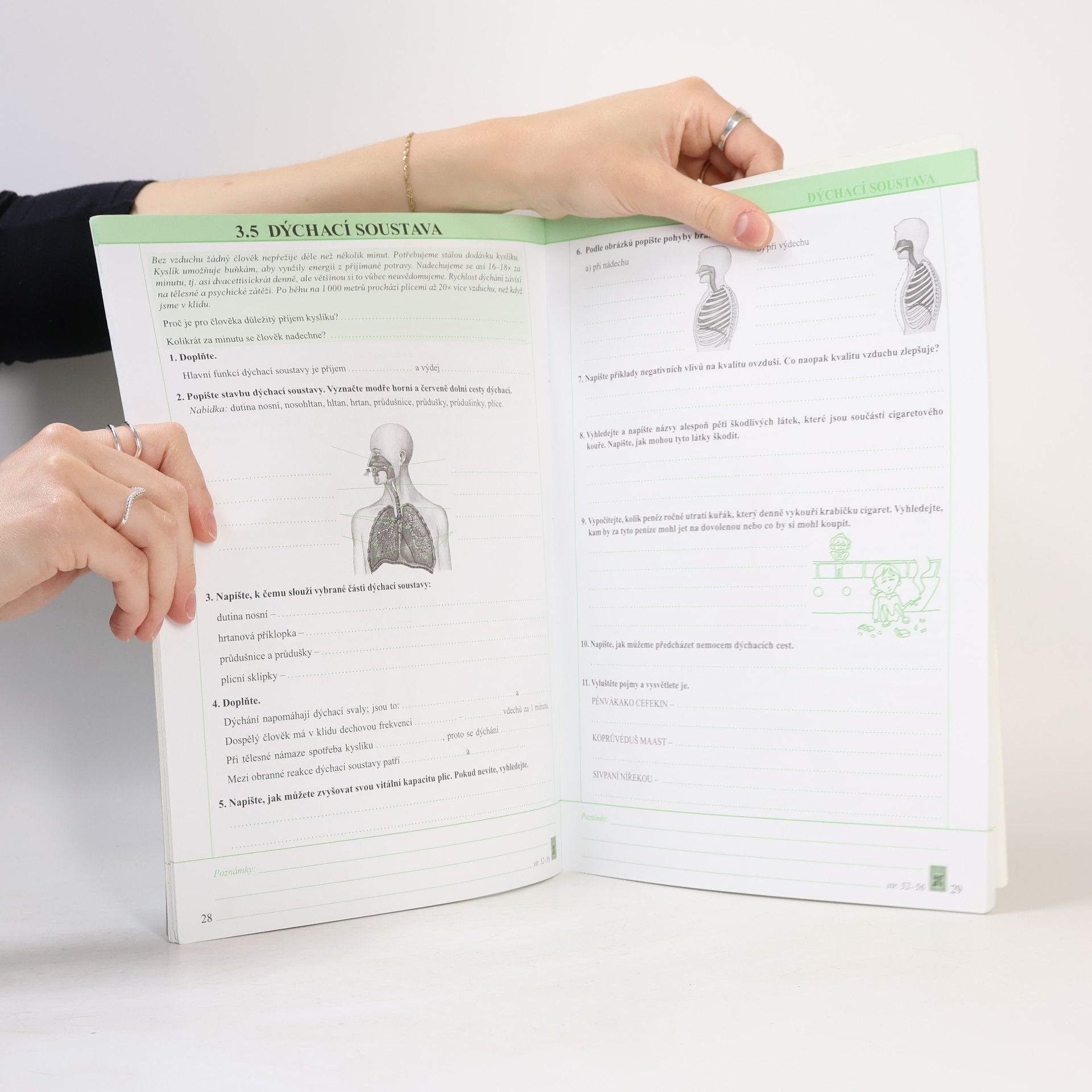 Nová škola Přírodopis 8 - biologie člověka - PS - 3. aktualizované vydání