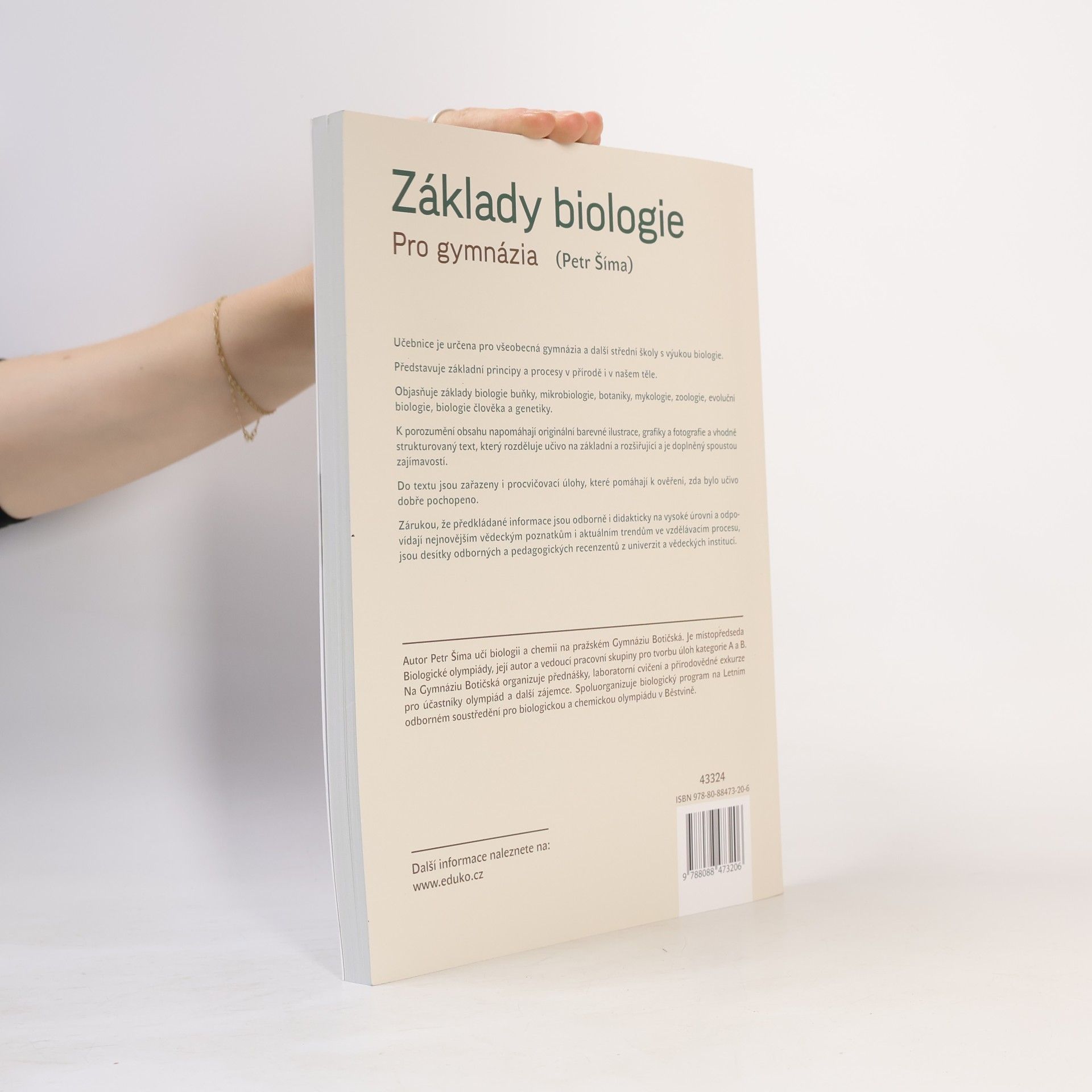 Petr Šíma Základy biologie. Pro gymnázia