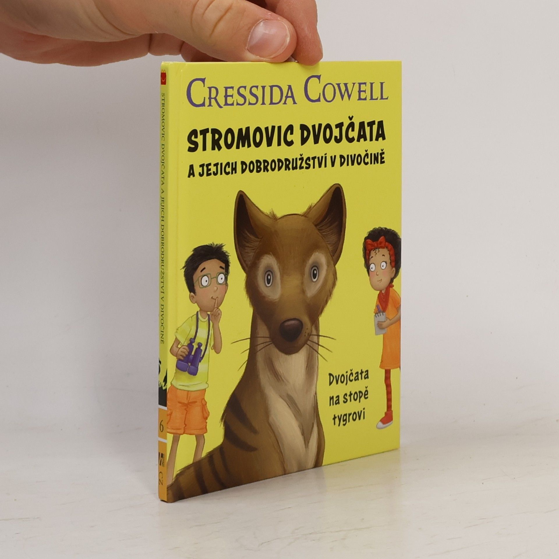 Cressida Cowell Stromovic dvojčata a jejich dobrodružství v divočině. Dvojčata na stopě tygrovi