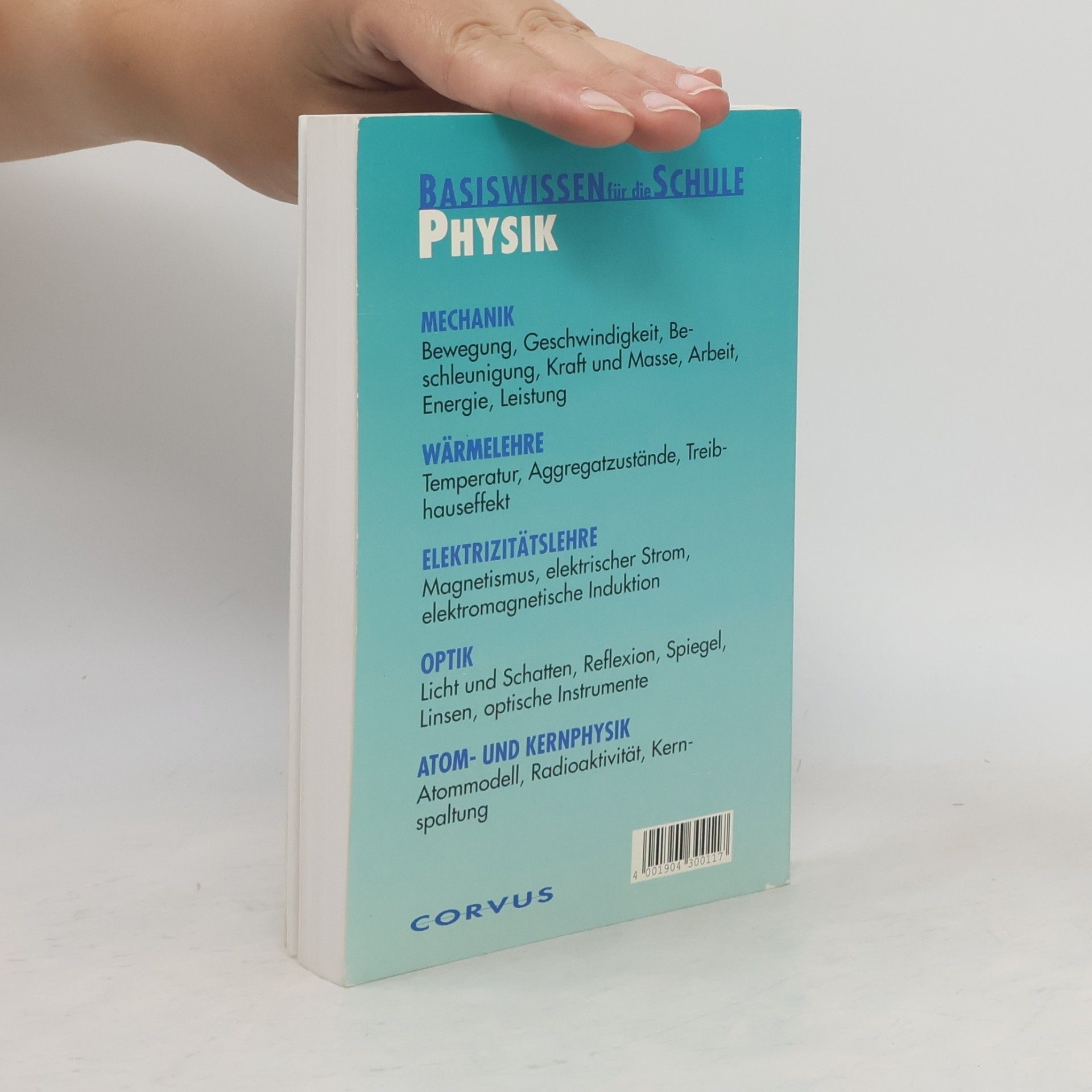 Autorenkollektiv Physik - Basiswissen für die Schule