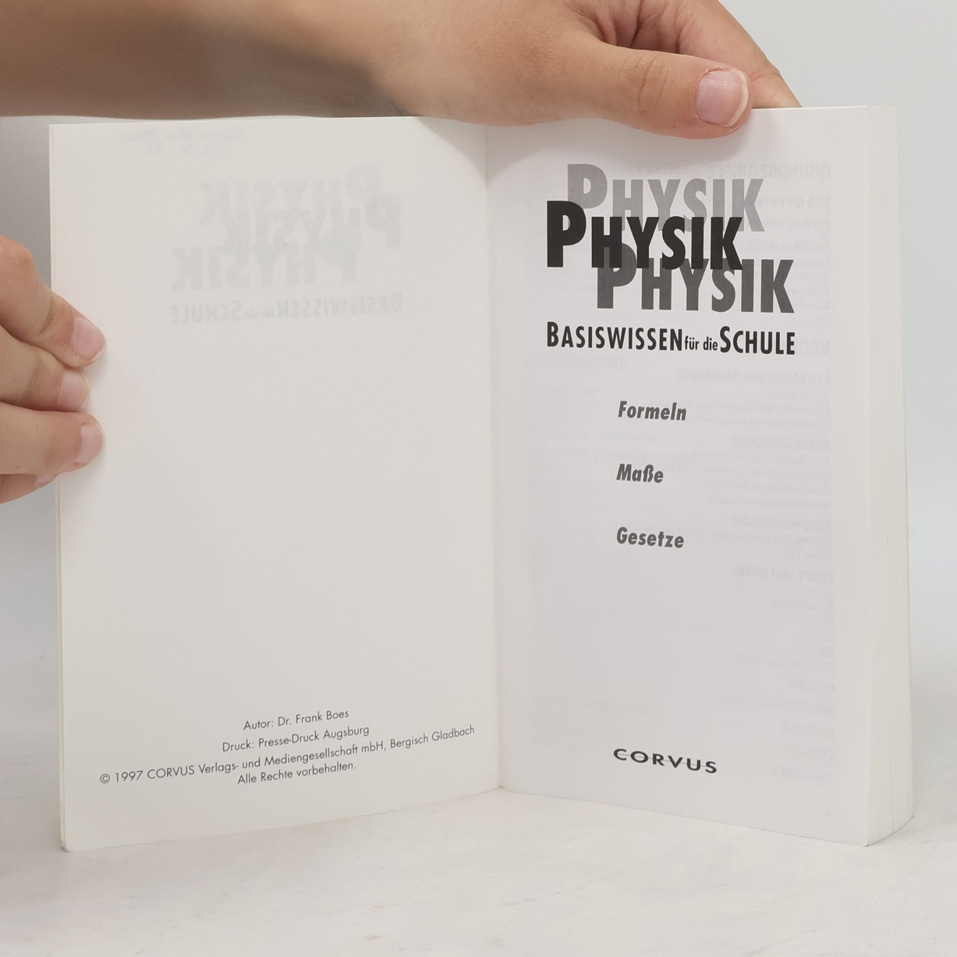 Autorenkollektiv Physik - Basiswissen für die Schule