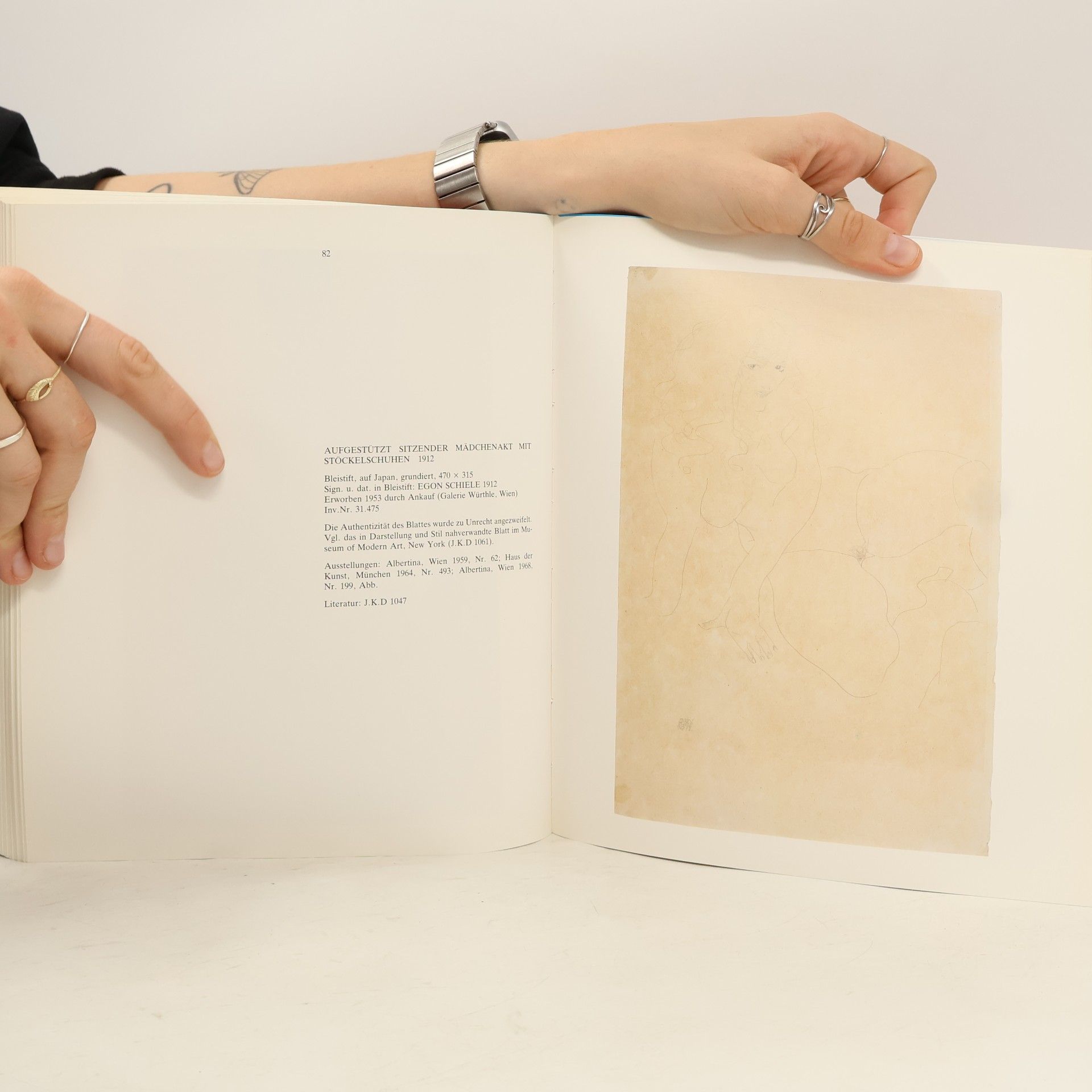 Autorenkollektiv Egon Schiele in der Albertina