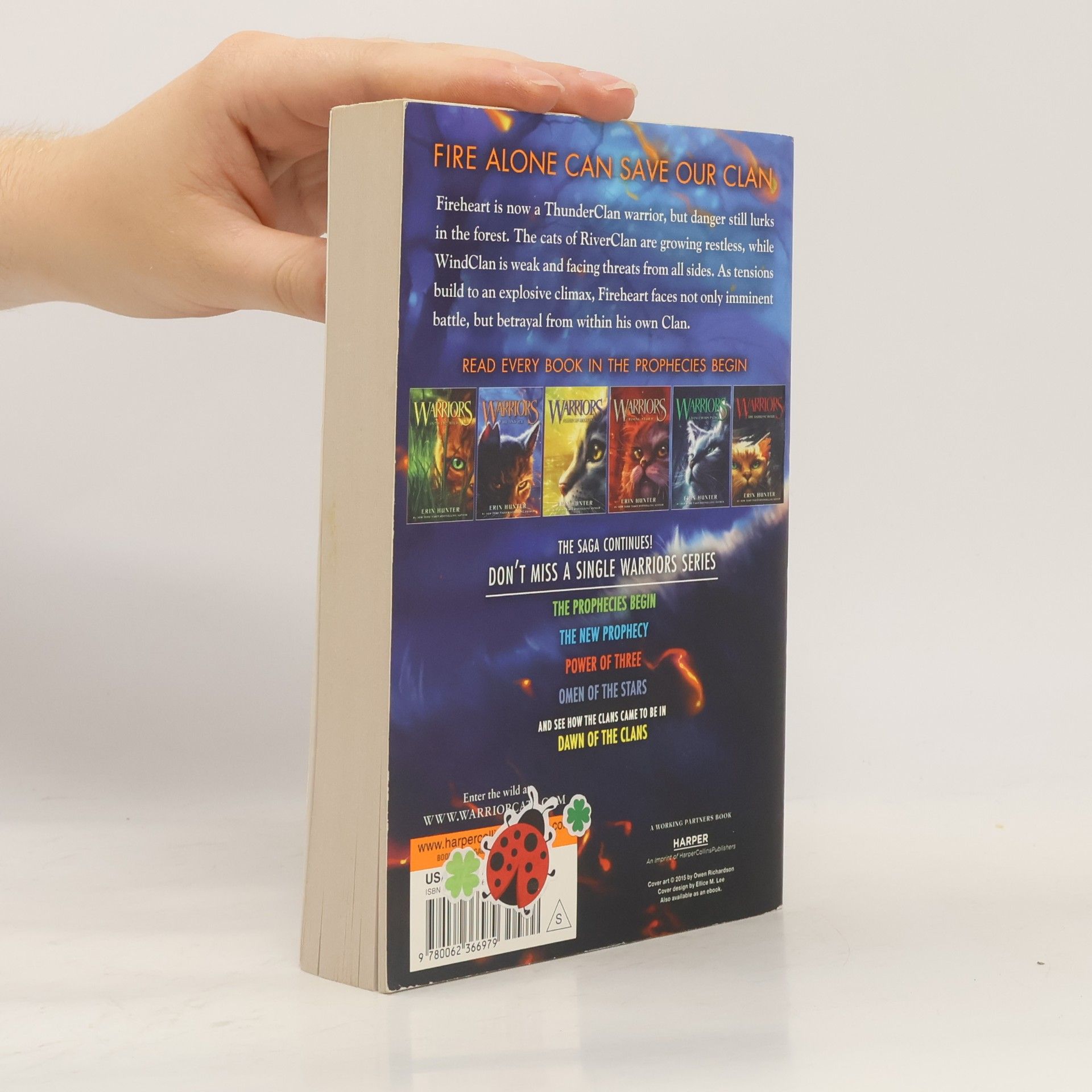 Erin Hunter Warriors, Fire and Ice