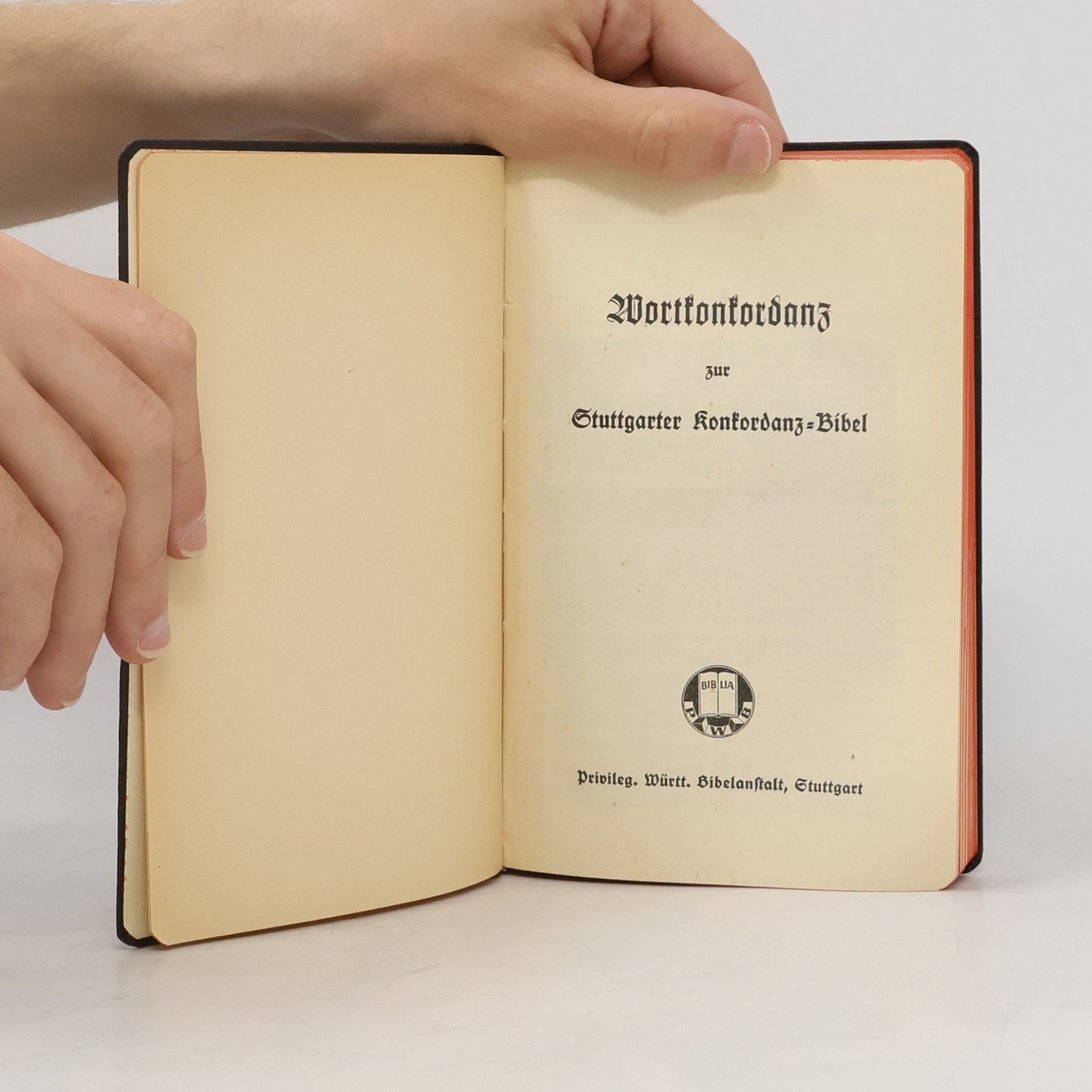 Autorenkollektiv Wortkonkordanz zur Stuttgarter Konkordanz-Bibel