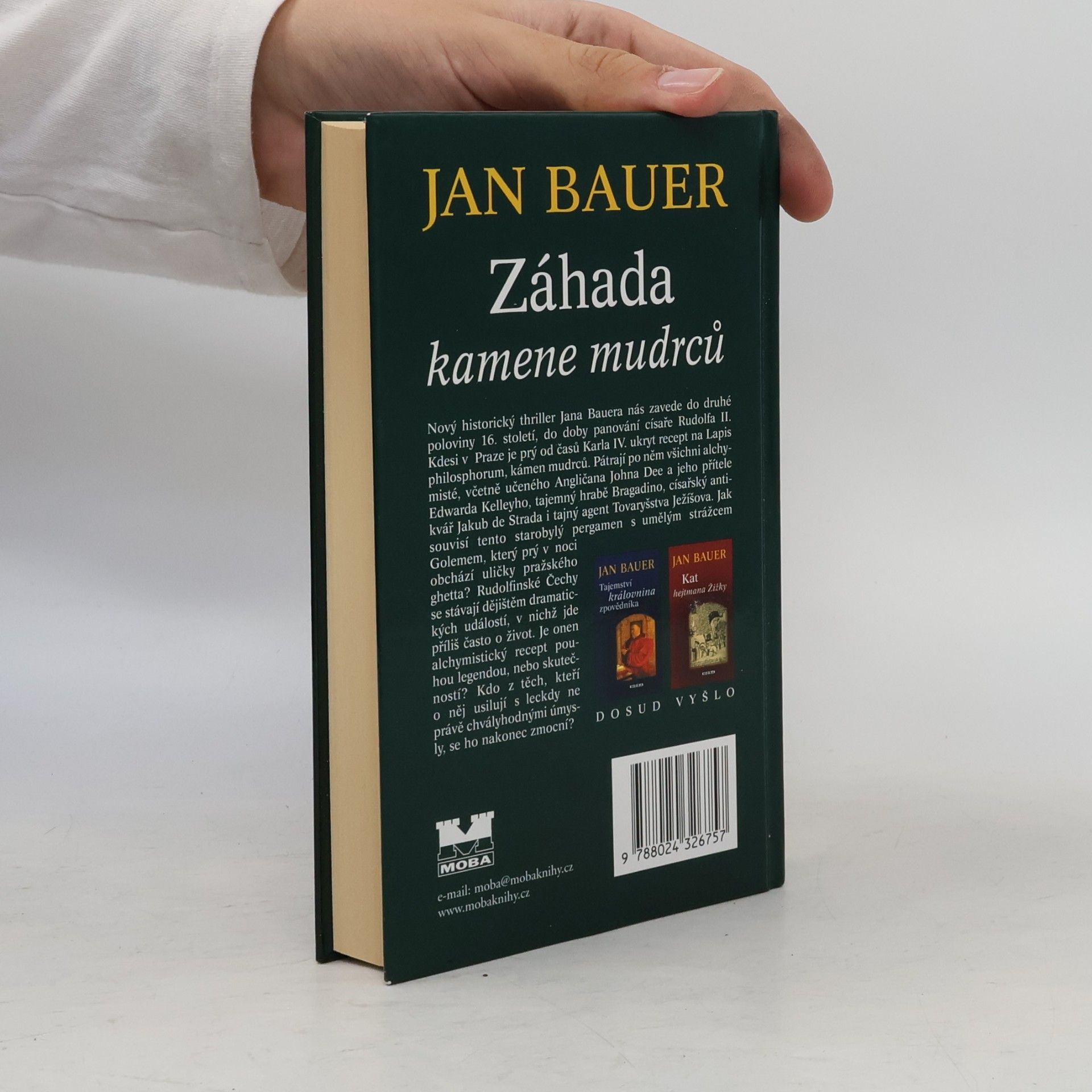 Jan Bauer Záhada kamene mudrců