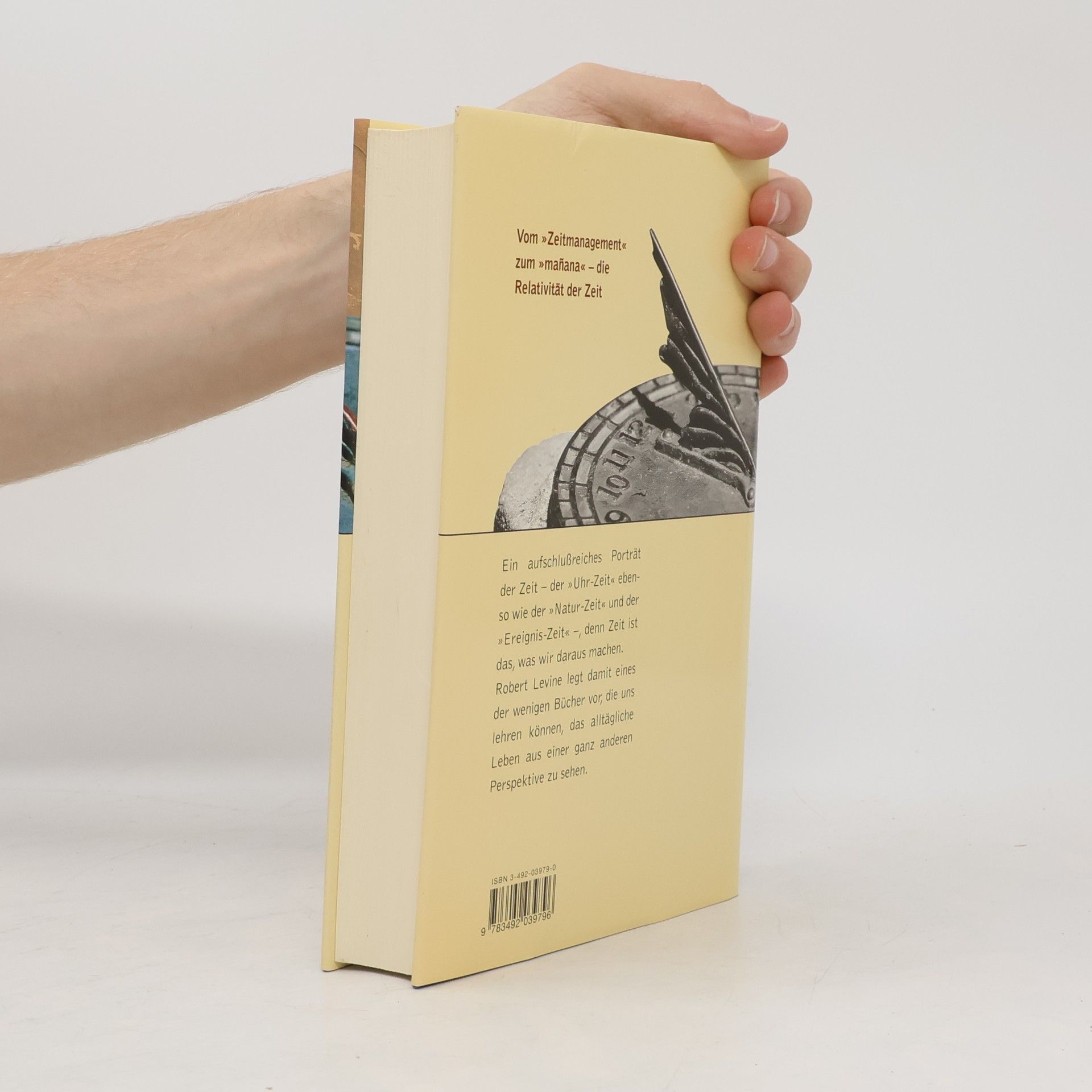 Robert Levine Eine Landkarte der Zeit