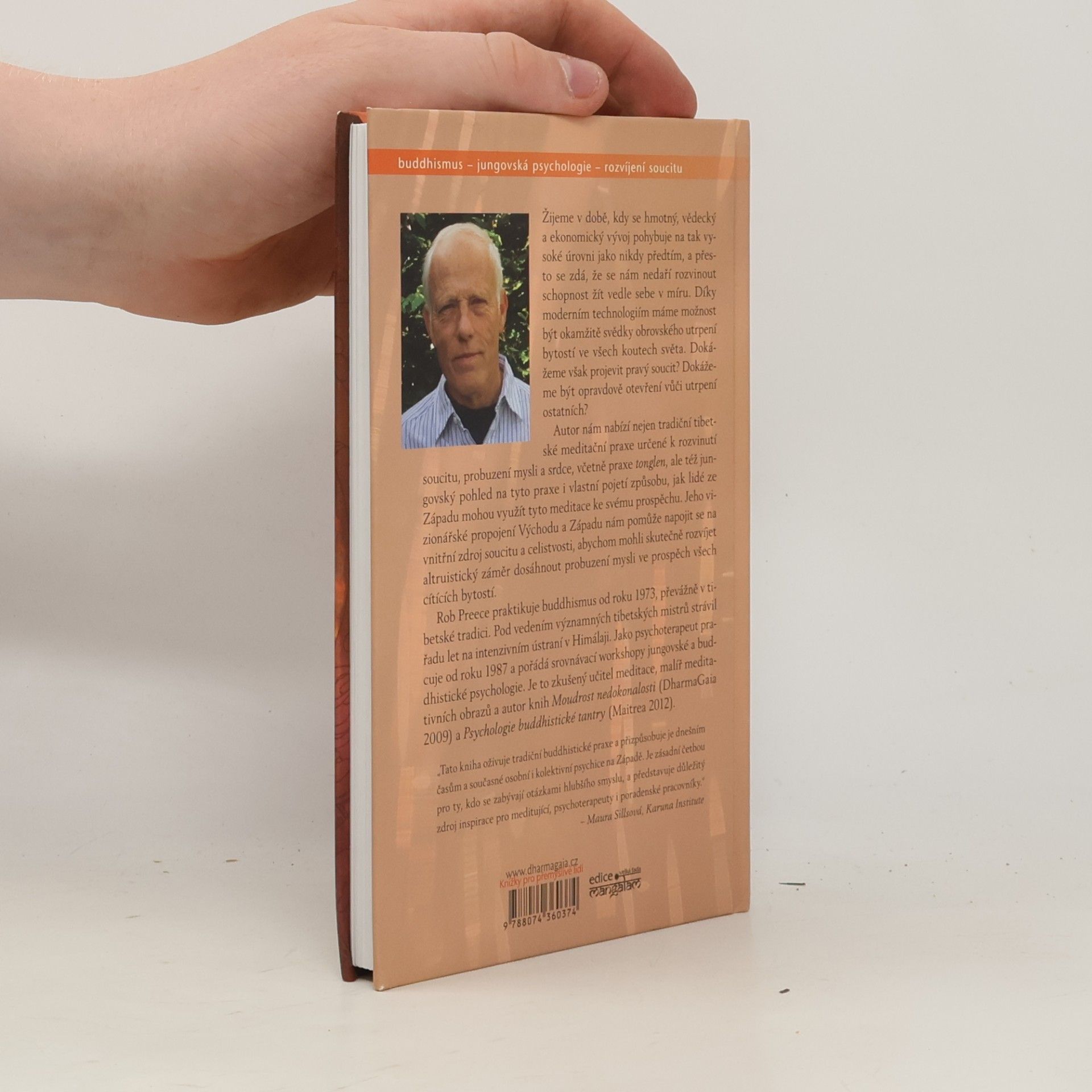 Rob Preece Odvaha cítit: Buddhistické praxe pro otevření se druhým