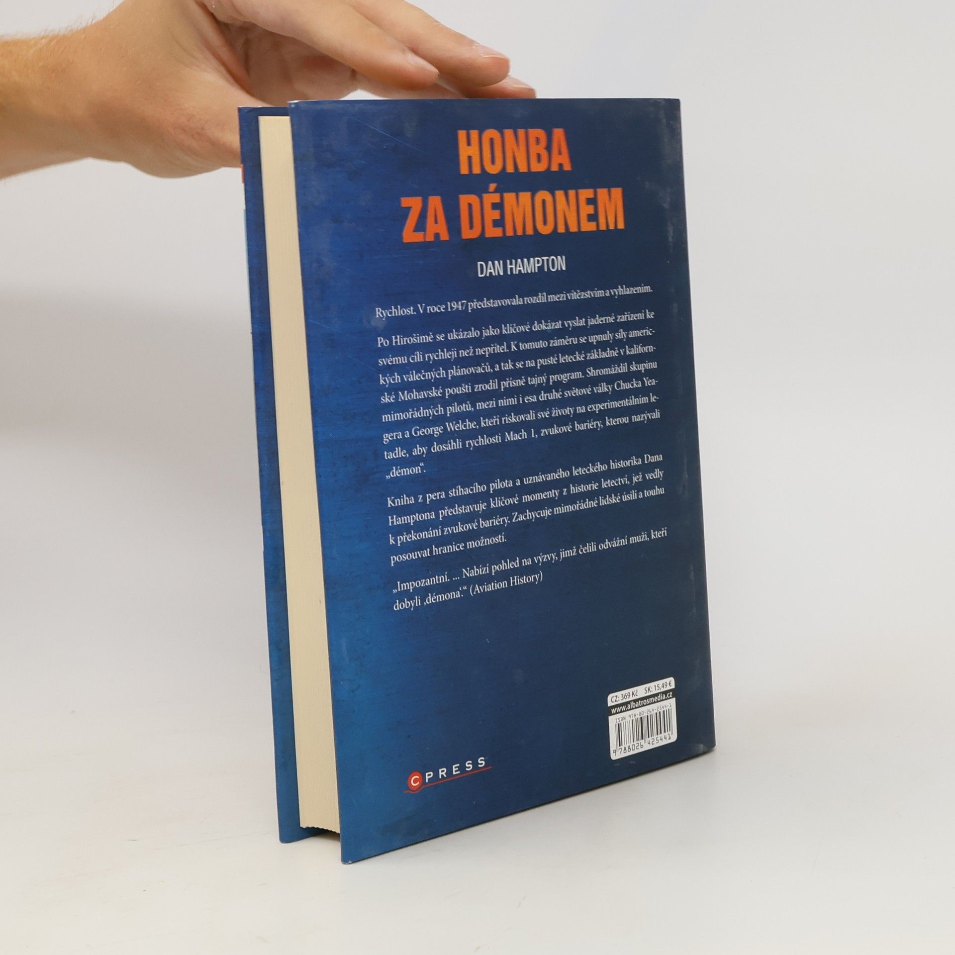 Dan Hampton Honba za démonem: Příběh o překonání zvukové bariéry