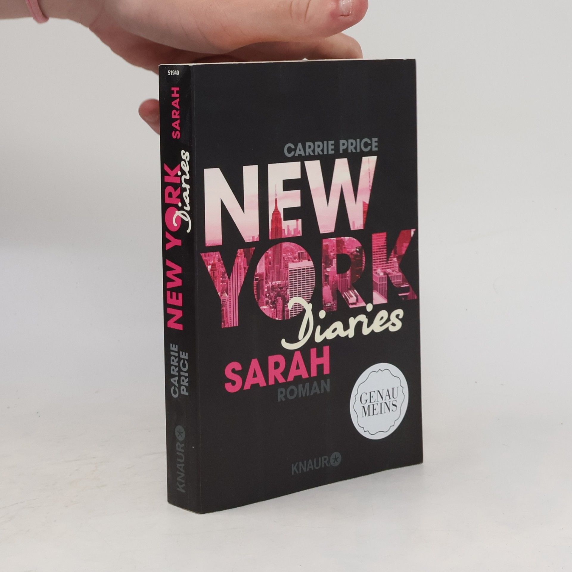 Carrie Price New York diaries - Sarah