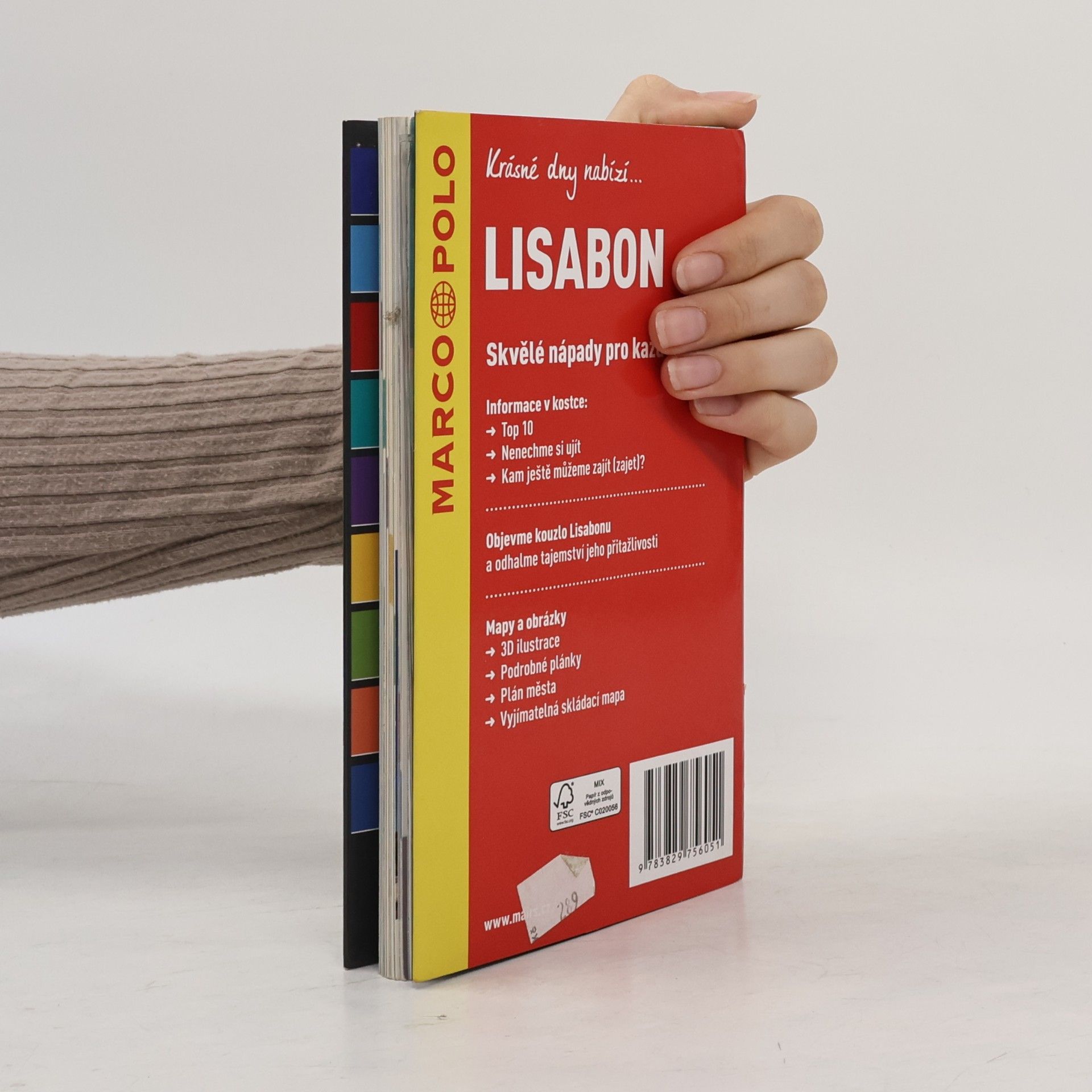 Kathleen Becker Lisabon / průvodce na spirále s mapou MD