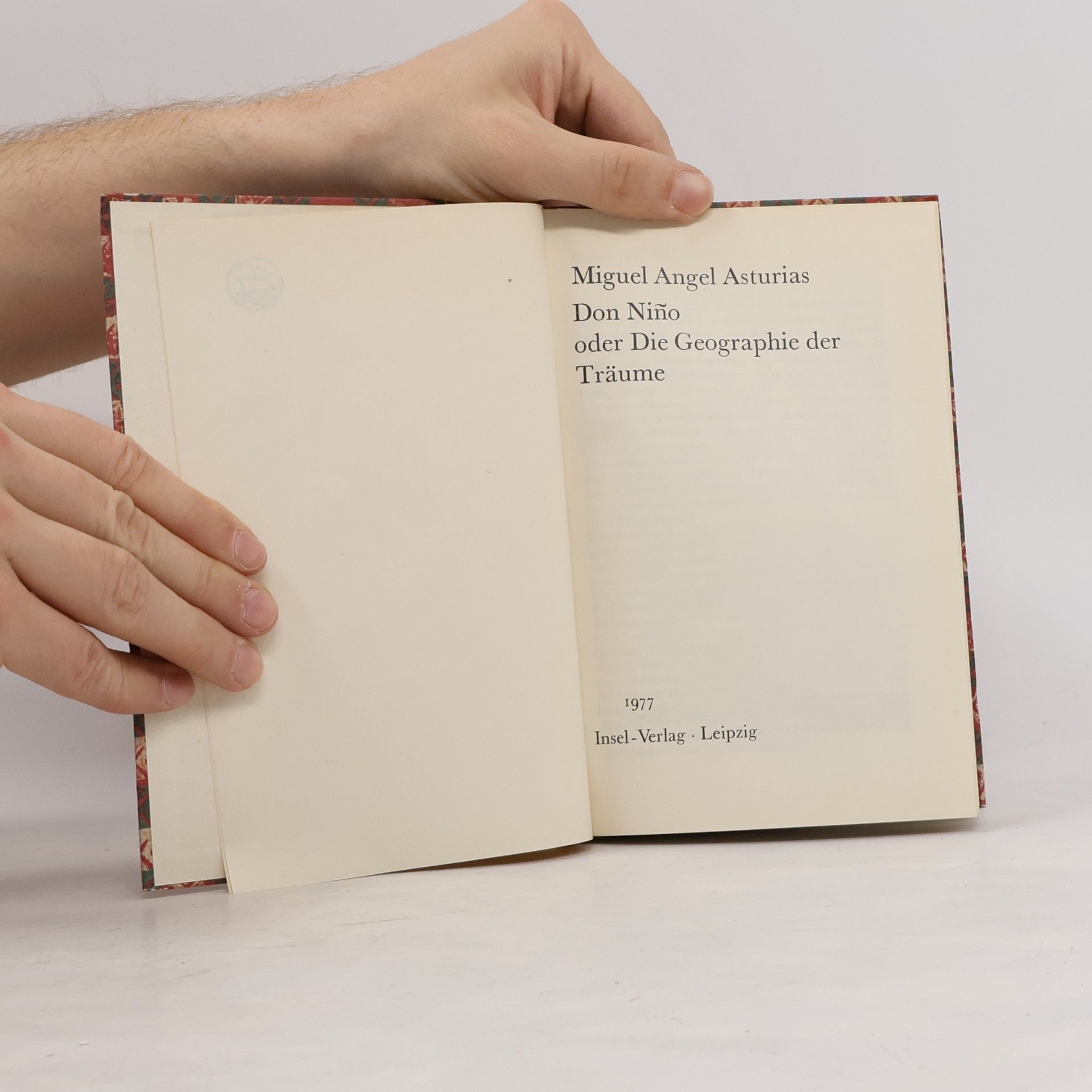 Miguel Ángel Asturias Don Niño oder Die Geographie der Träume