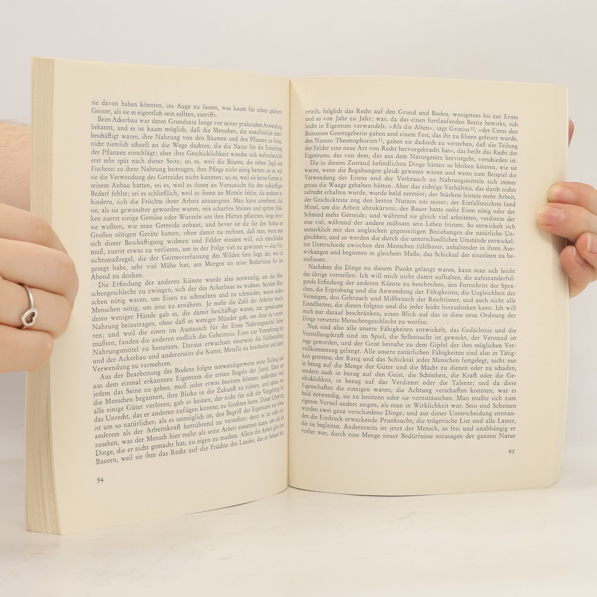 Jean-Jacques Rousseau Preisschriften und Erziehungsplan