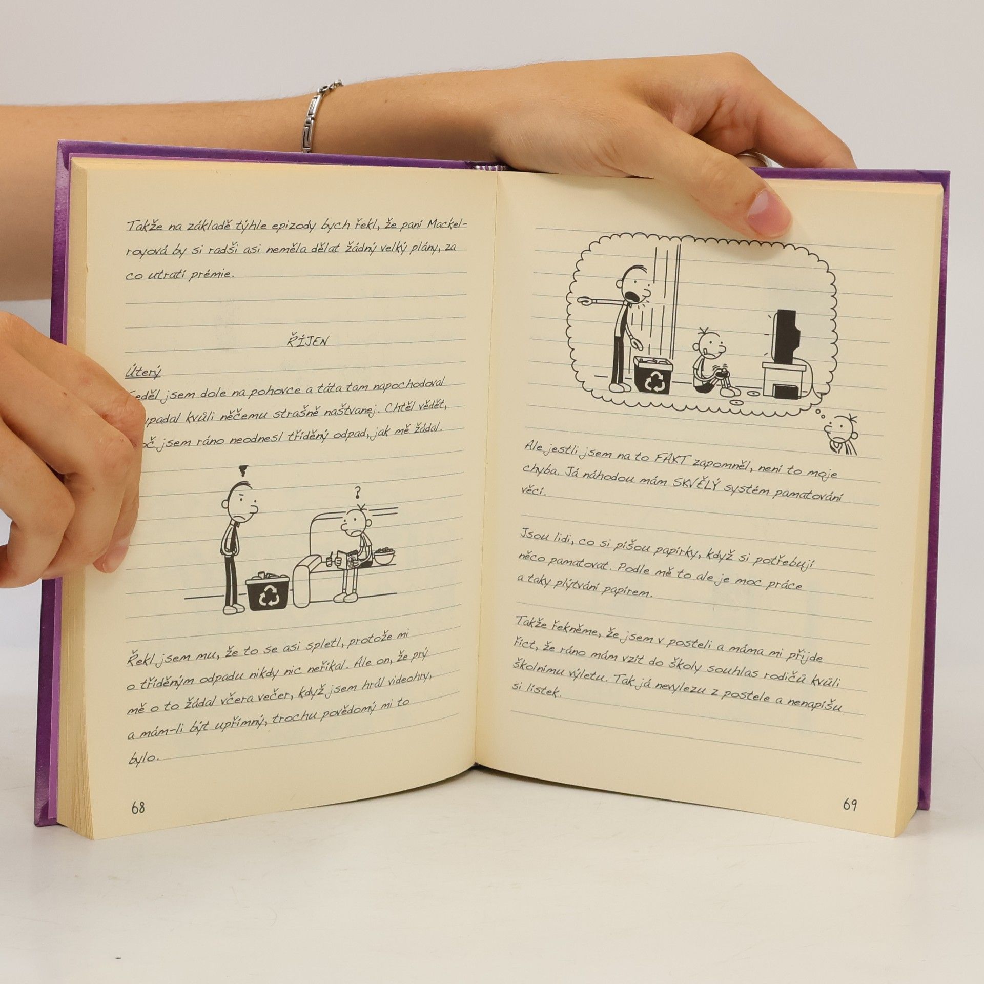 Jeff Kinney Deník malého poseroutky 5. Ošklivá pravda