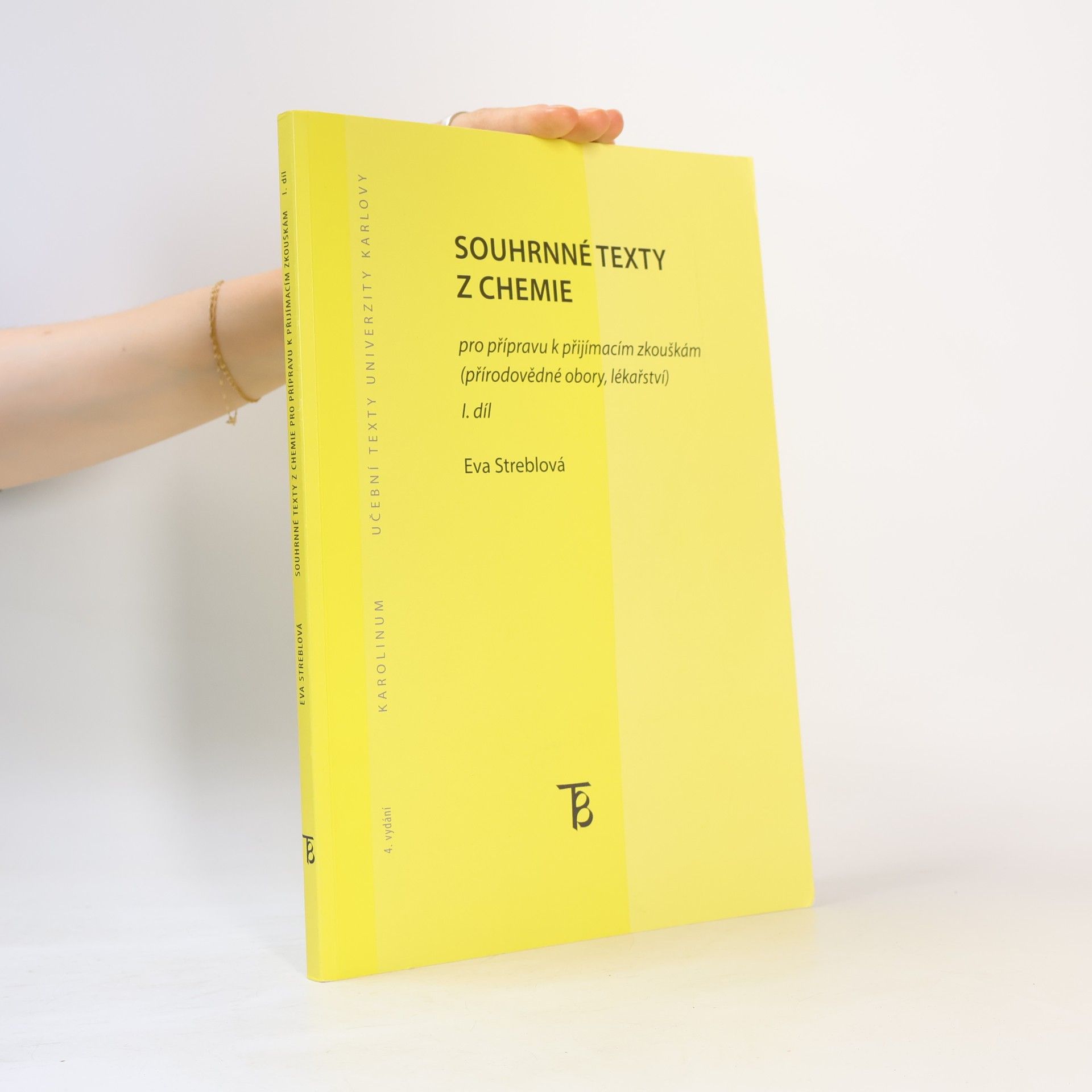 Eva Streblová Souhrnné texty z chemie I.