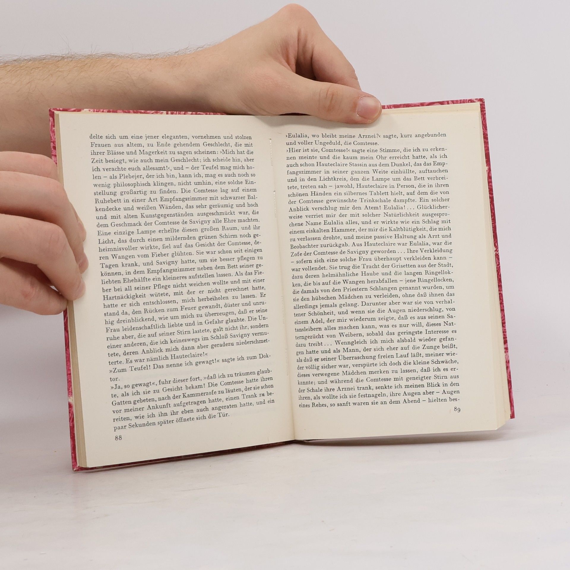 Jules Amédée Barbey d. Aurevilly Der rote Vorhang