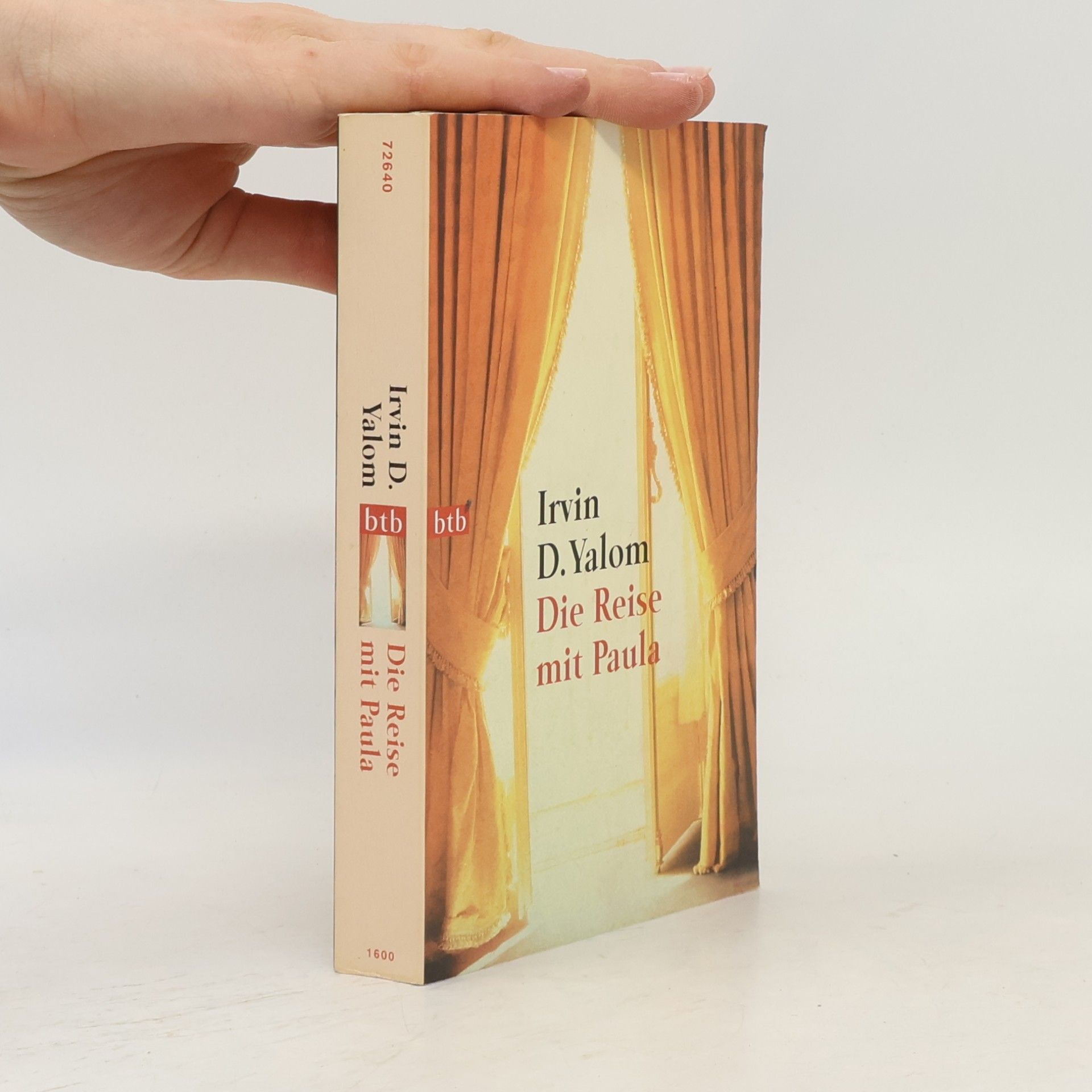 Irvin Yalom Die Reise mit Paula