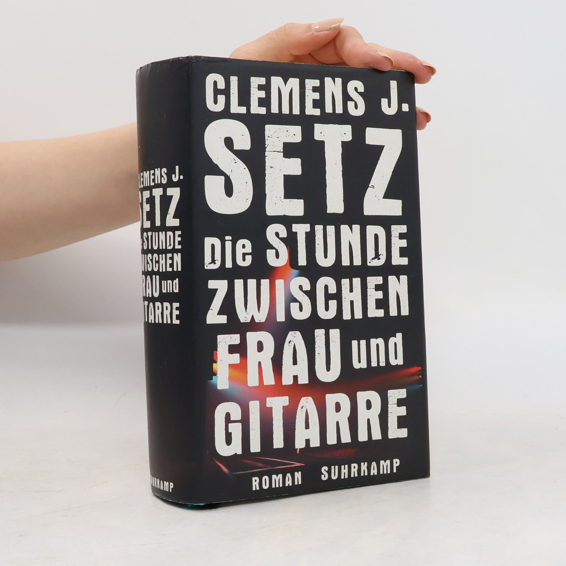 Clemens J. Setz Die Stunde zwischen Frau und Gitarre