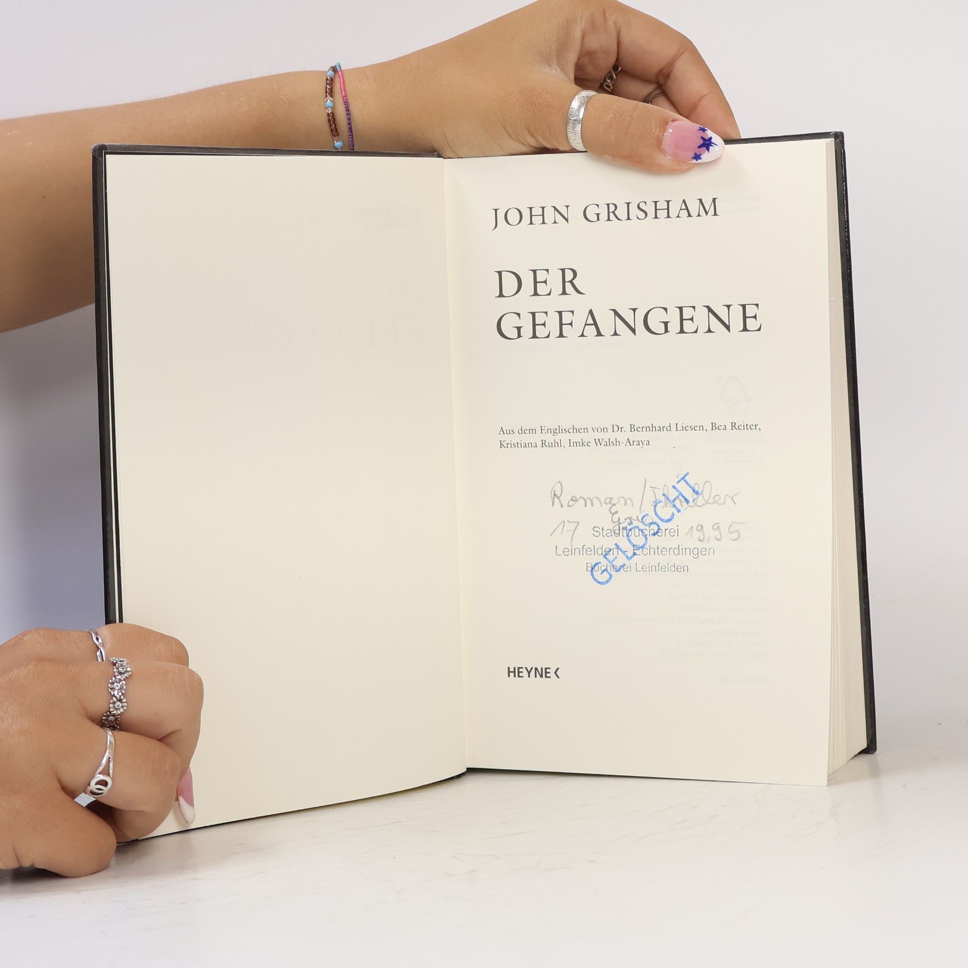 John Grisham Der Gefangene