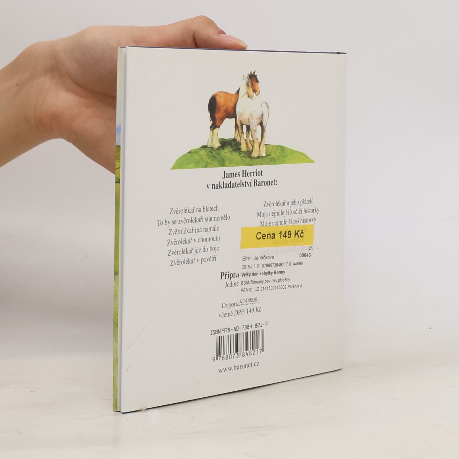 James Herriot Velký den kobylky Bonny