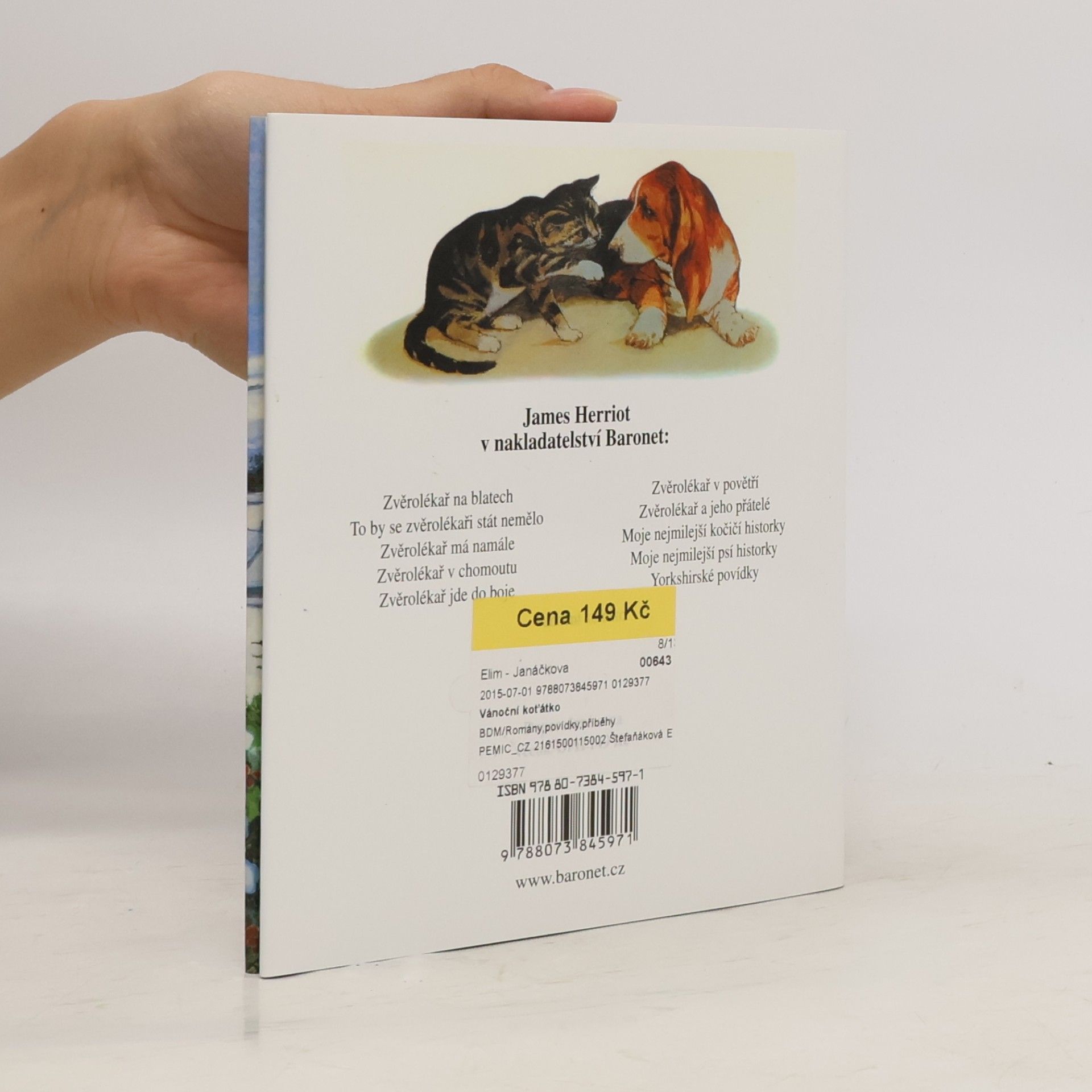 James Herriot Vánoční koťátko