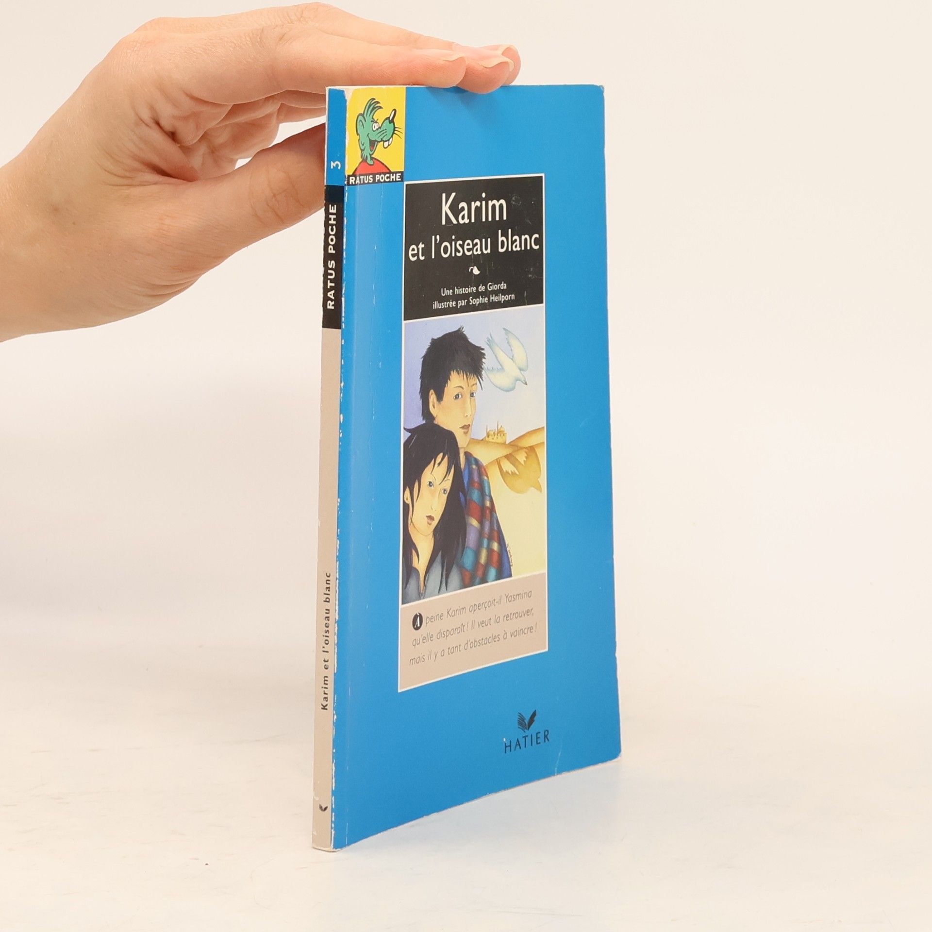 Giorda Karim et l'oiseau blanc
