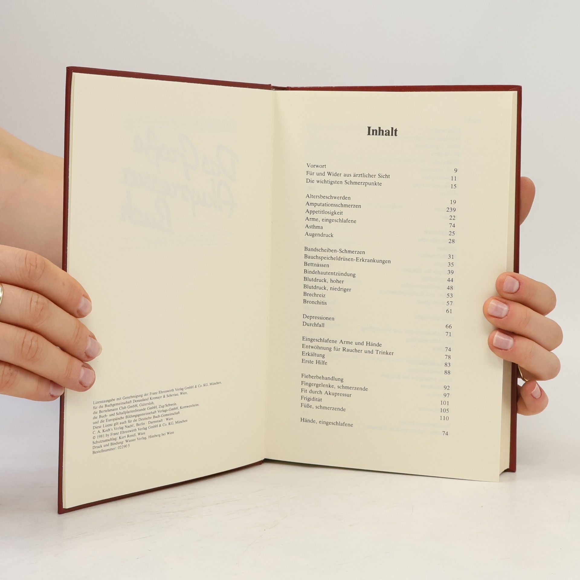 Lutz Bernau Das Grosse Akupressur Buch