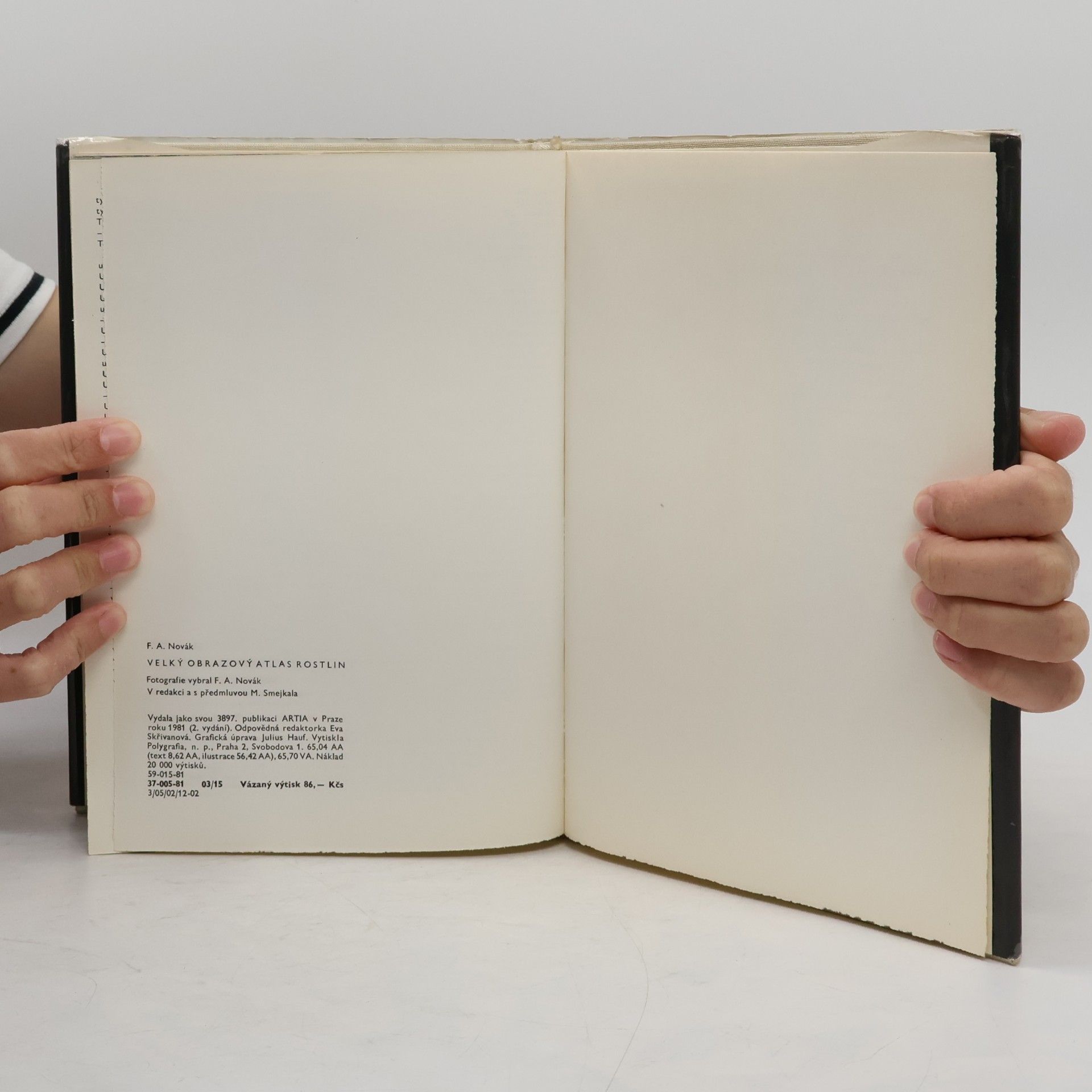 František Antonín Novák Velký obrazový atlas rostlin