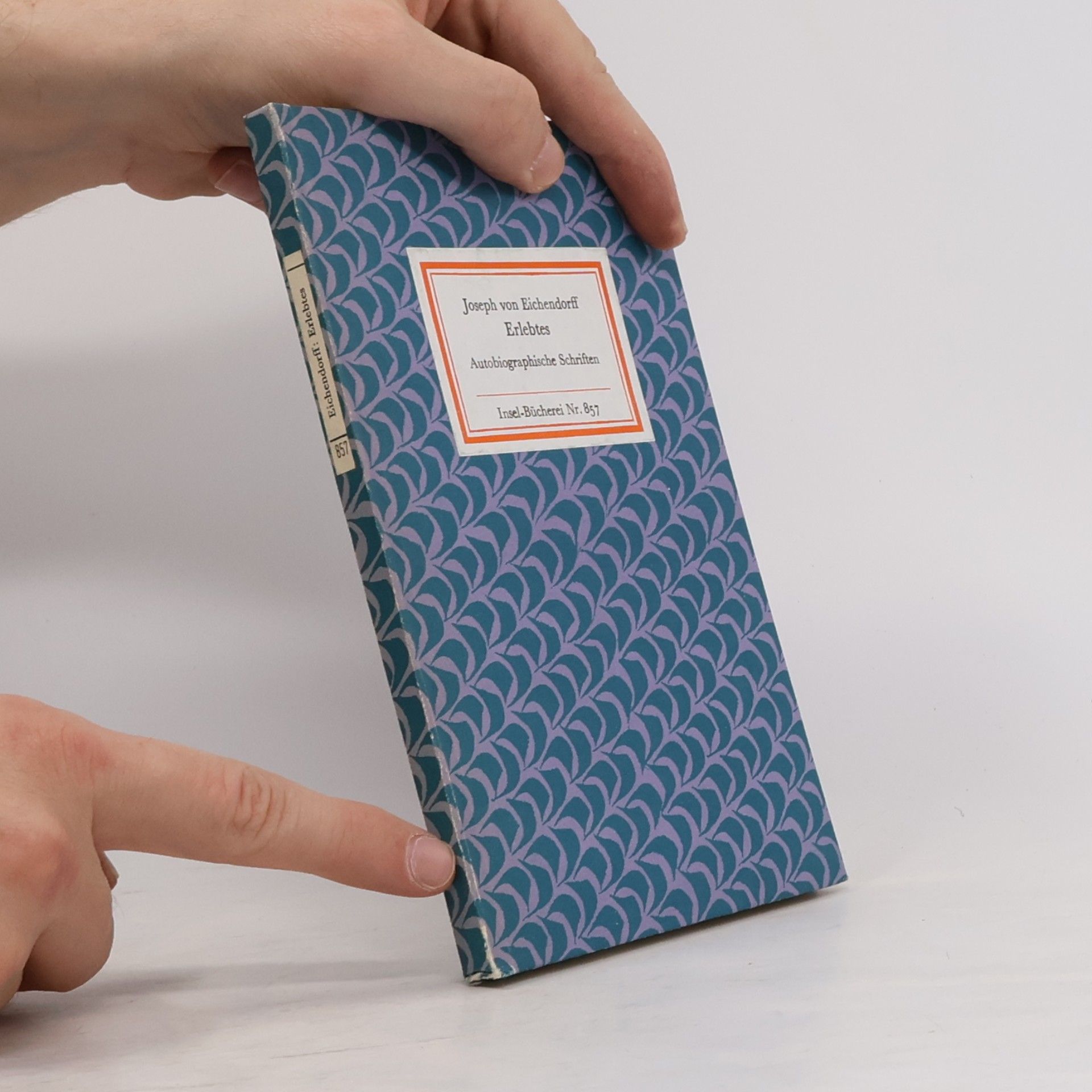 Joseph von Eichendorff Erlebtes Autobiographische Schriften