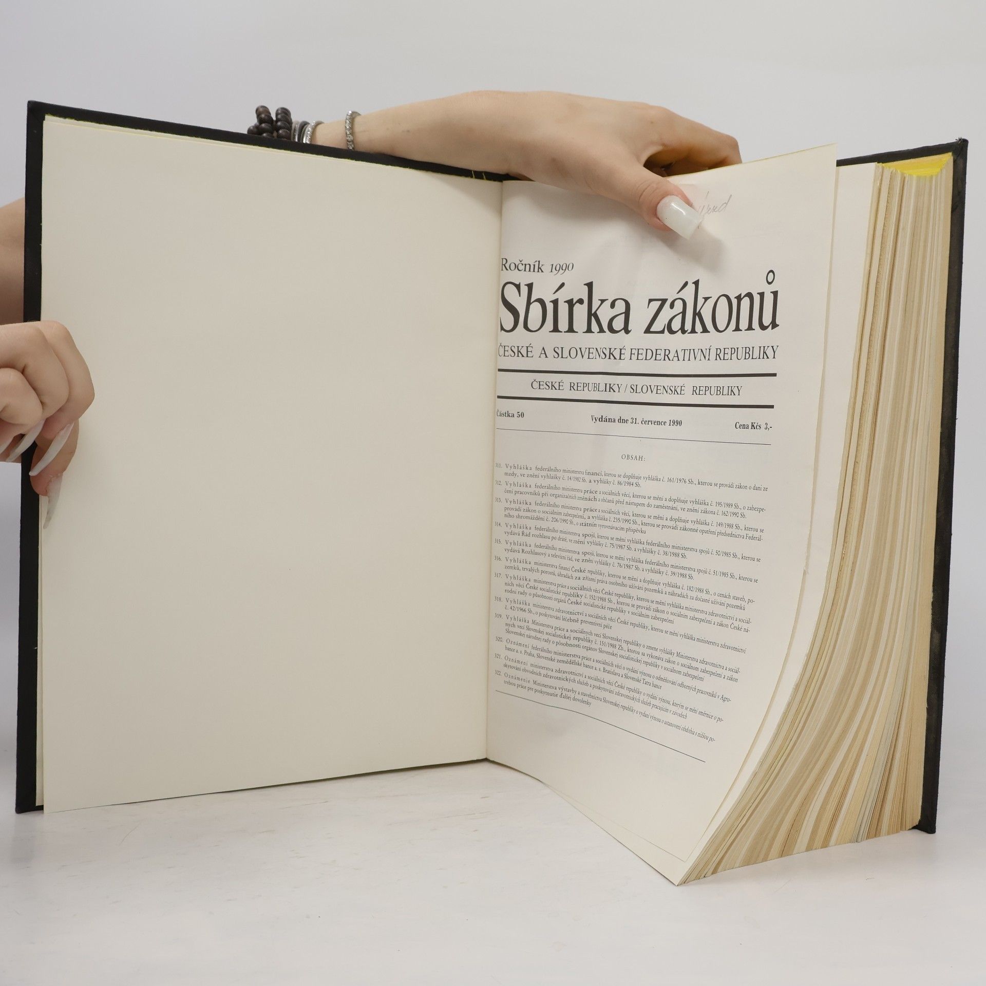 kolektiv Sbírka zákonů České a Slovenské federativní republiky 50