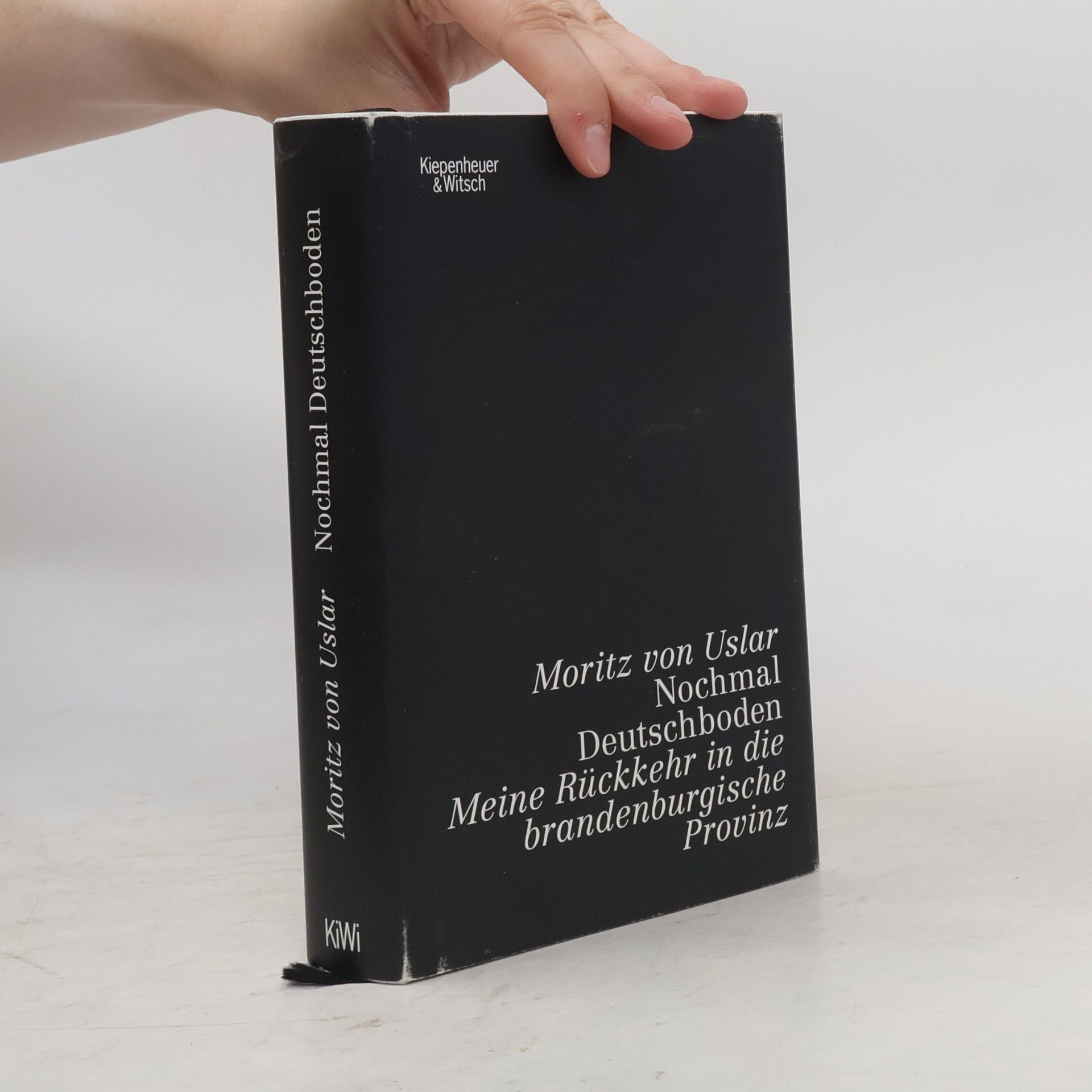 Moritz von Uslar Nochmal Deutschboden