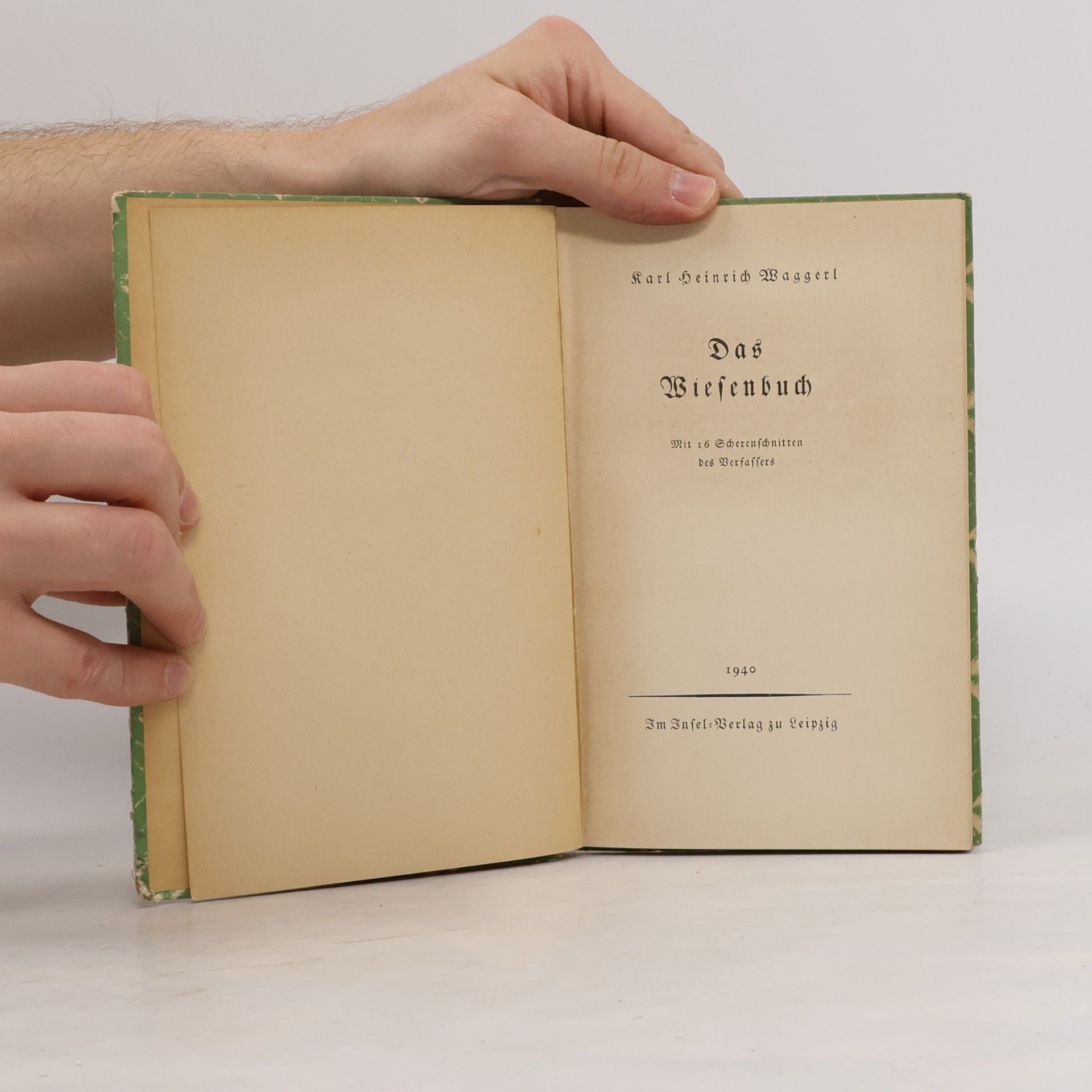 Karl Heinrich Waggerl Das Wisenbuch