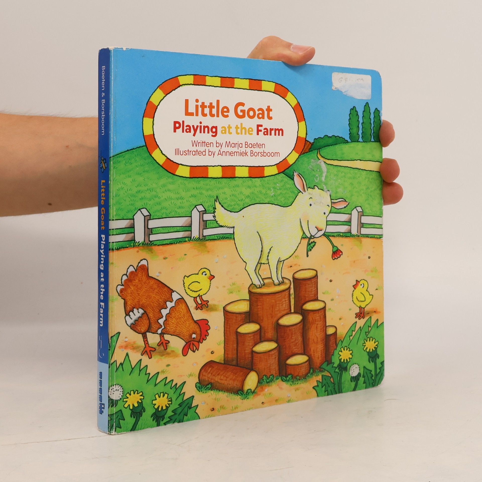 Annemiek Borsboom Little Goat. Playing at the Farm